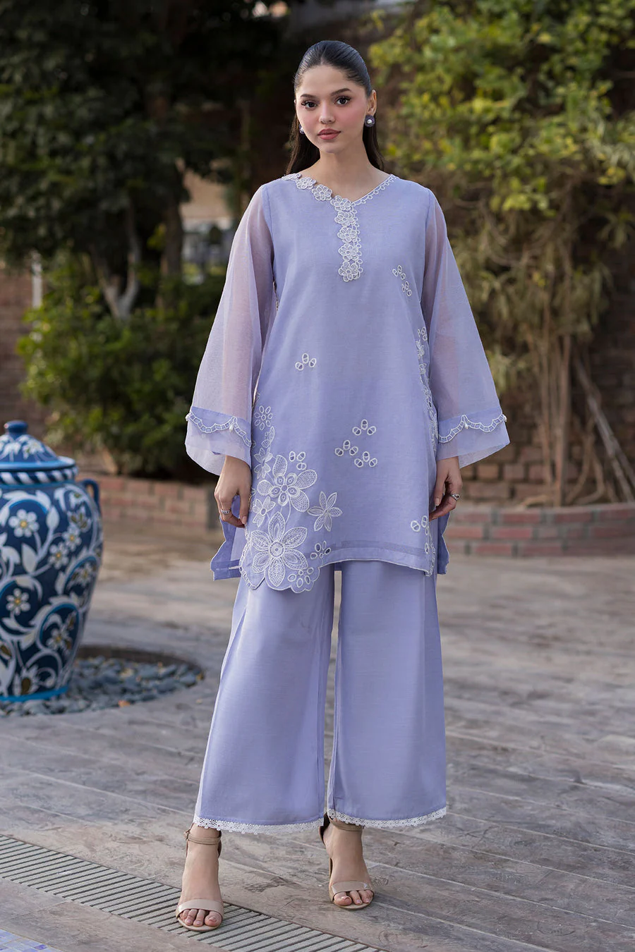 Dhanak SS25DA-2769  LAVENDER Signature Eid Pret 2026