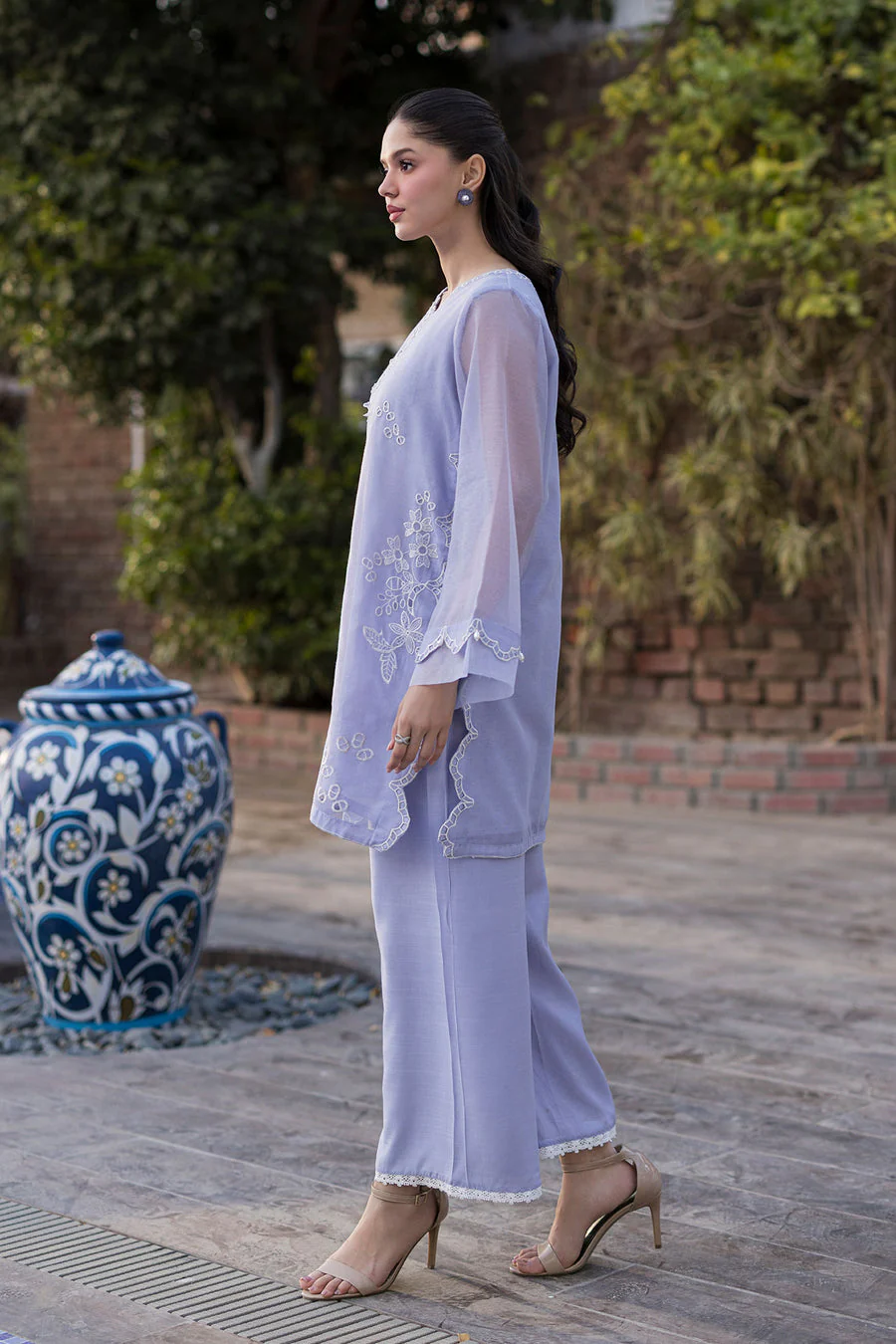 Dhanak SS25DA-2769  LAVENDER Signature Eid Pret 2026 - Image 2