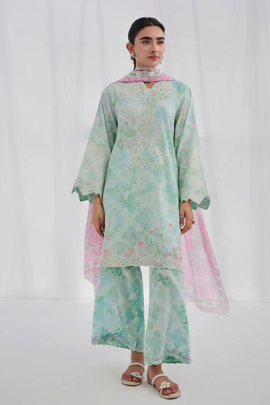 Dhanak SS25DC-2558 GREEN  Jacquard Collection 2026