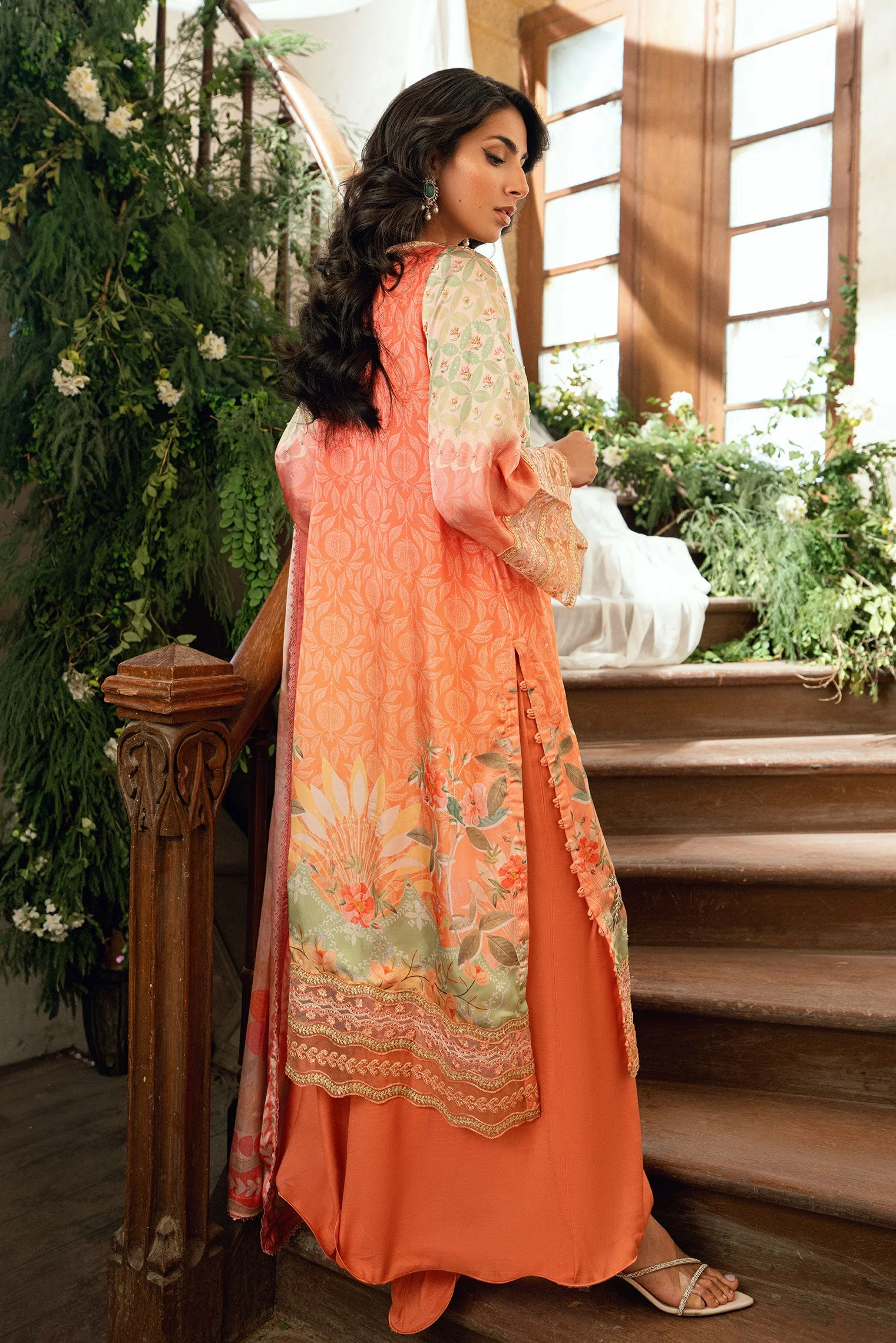 Dhanak SS26DA-2893 ORANGE Mommy & Me 2026 - Image 2