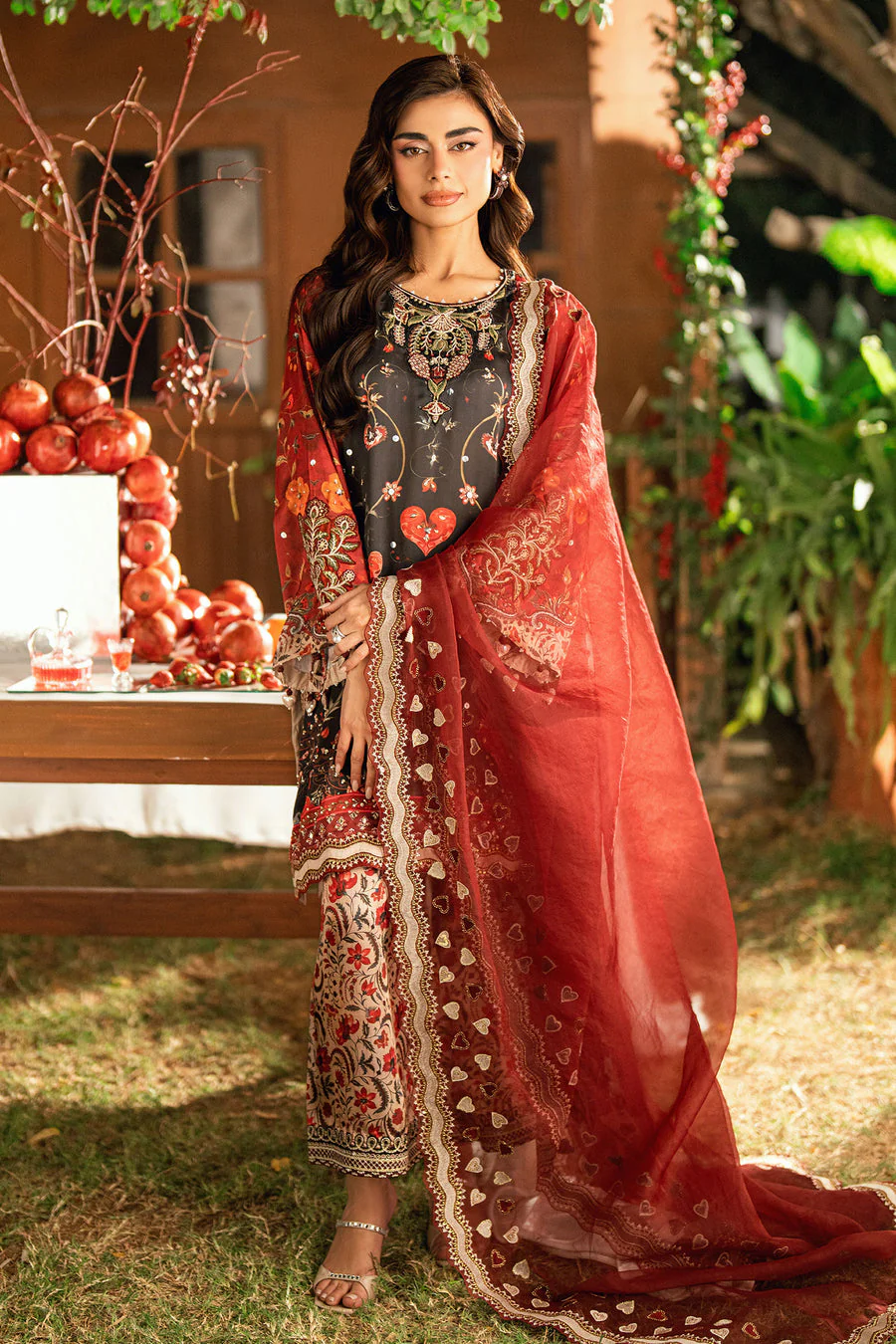 Dhanak SS26DA-2911 Black Mommy & Me Silk Vol 2 2026 - Image 2