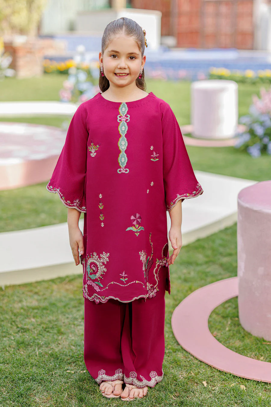 Dhanak SS26DK-0214 MAGENTA 2PCs Mommy & Me Vol 2 2026
