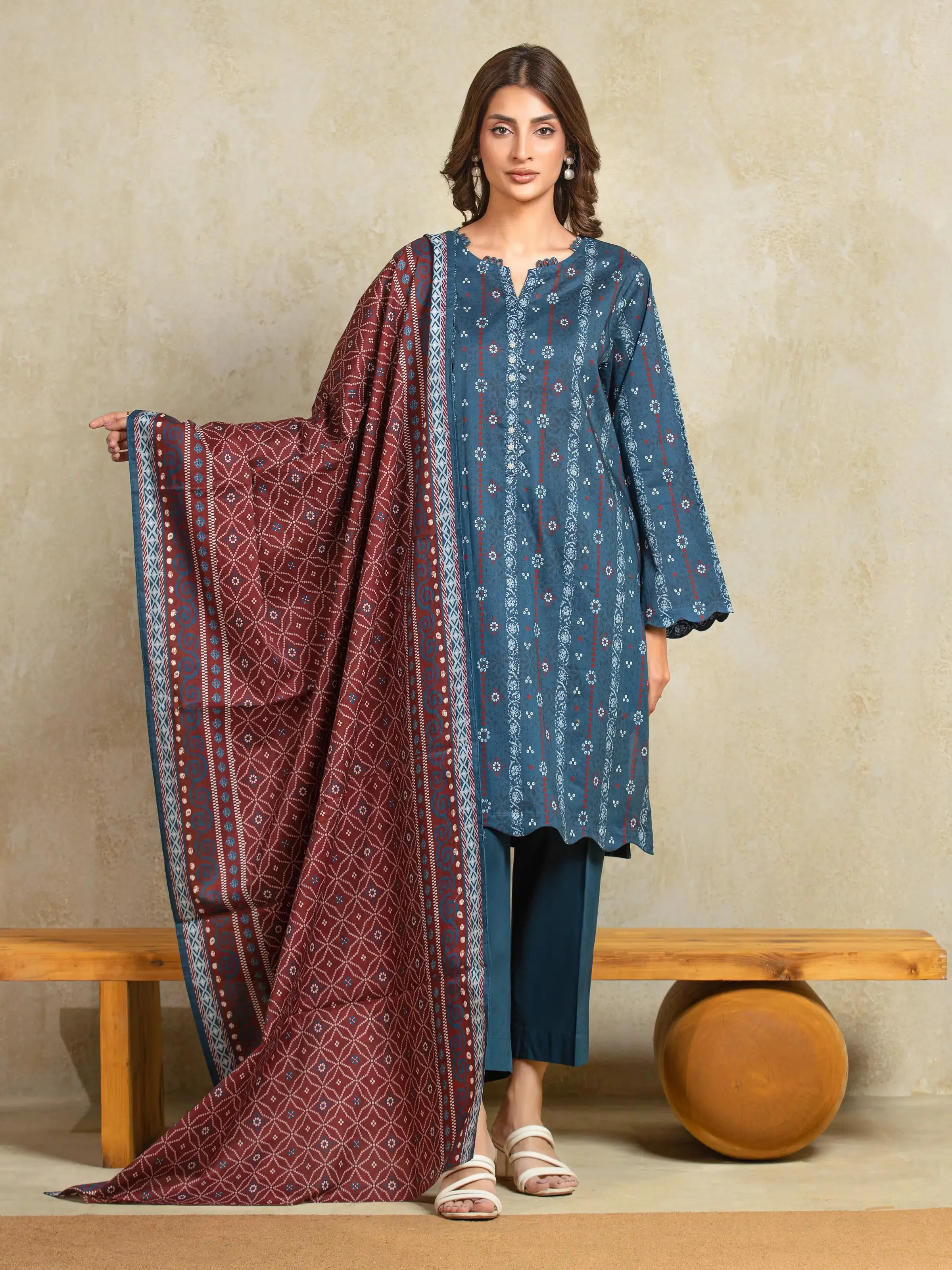 Edenrobe  EWU5A3-35909-3P Winter Collection 0