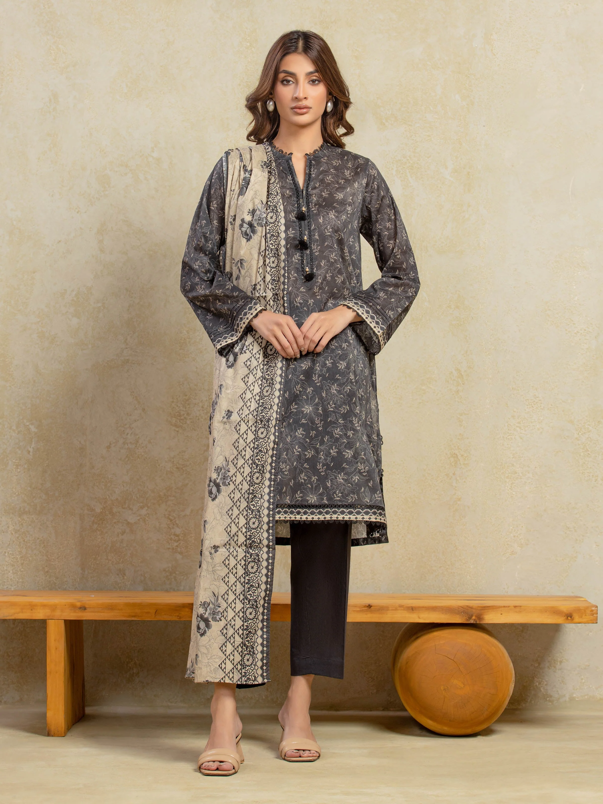 Edenrobe  EWU5A3-35926-3P Winter Collection 0