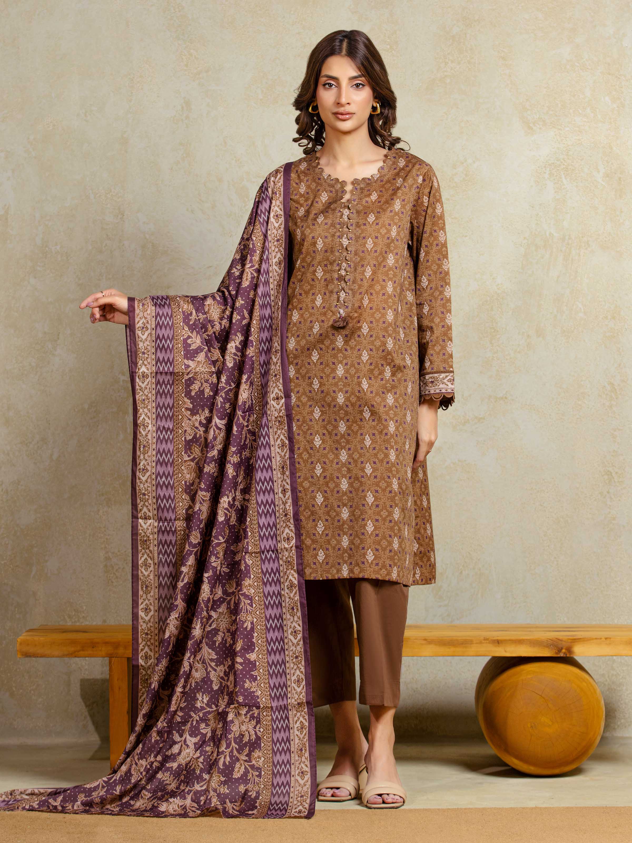 Edenrobe EWU5A3-35942-3P Winter Collection 0