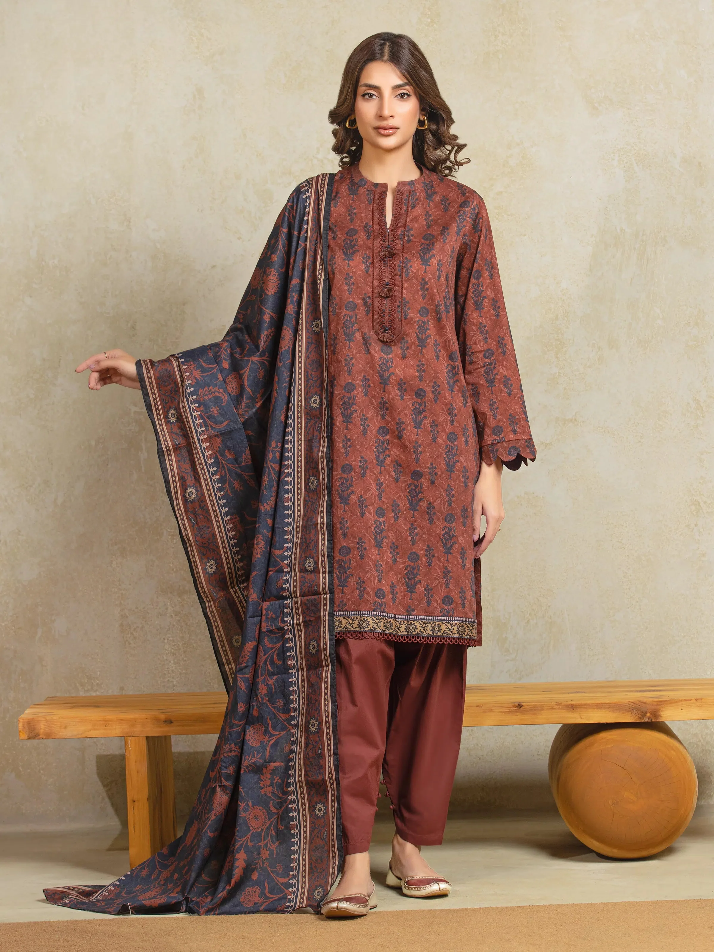 Edenrobe EWU5A3-35955-3P Winter Collection 0