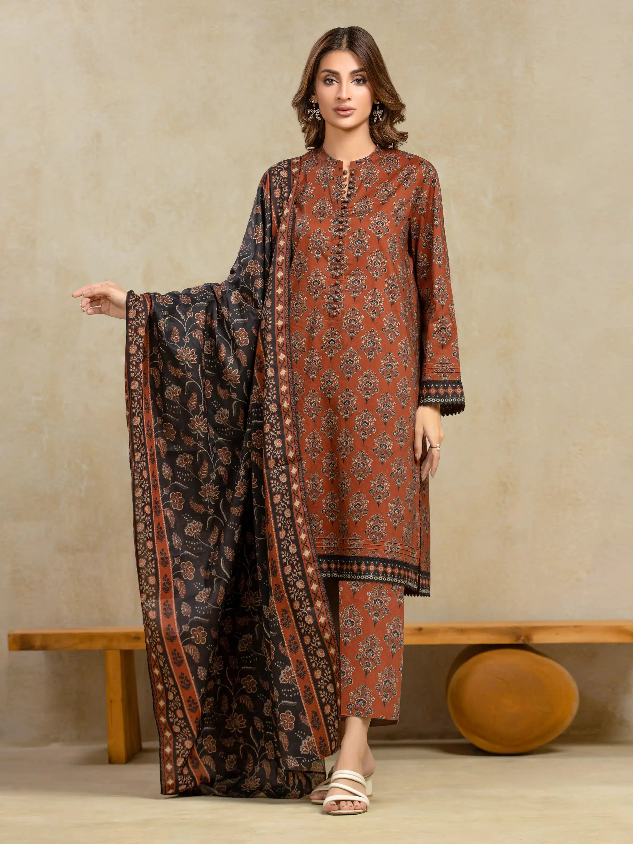 Edenrobe  EWU5A3-36117-3P Winter Collection 0