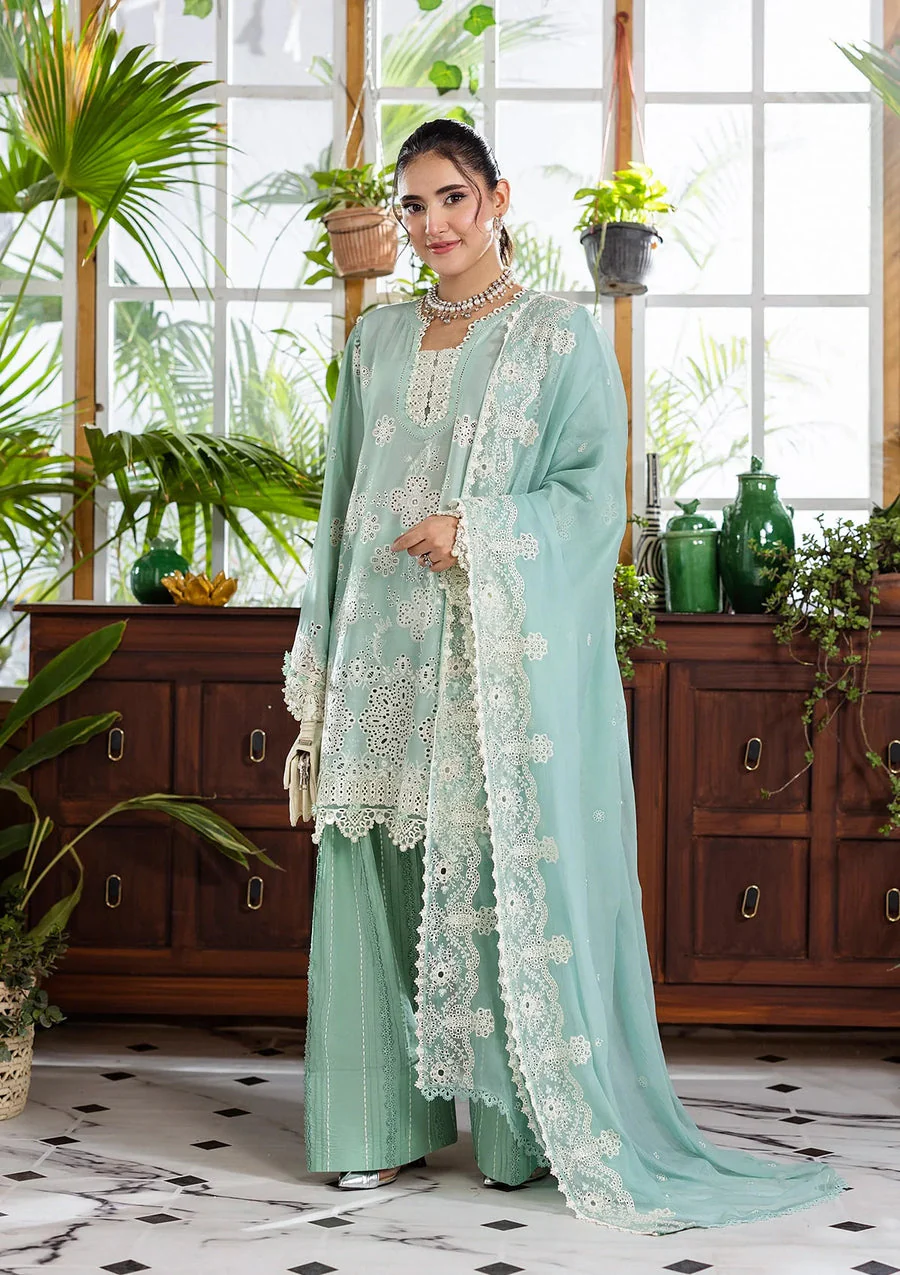 Elaf Premium EEC-3A Parisian E Craft Chikankari With Chiffon 2025