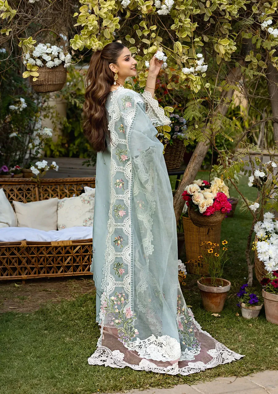 Elaf Premium ELM-3B Samaa Luxury Lawn 2025 - Image 2