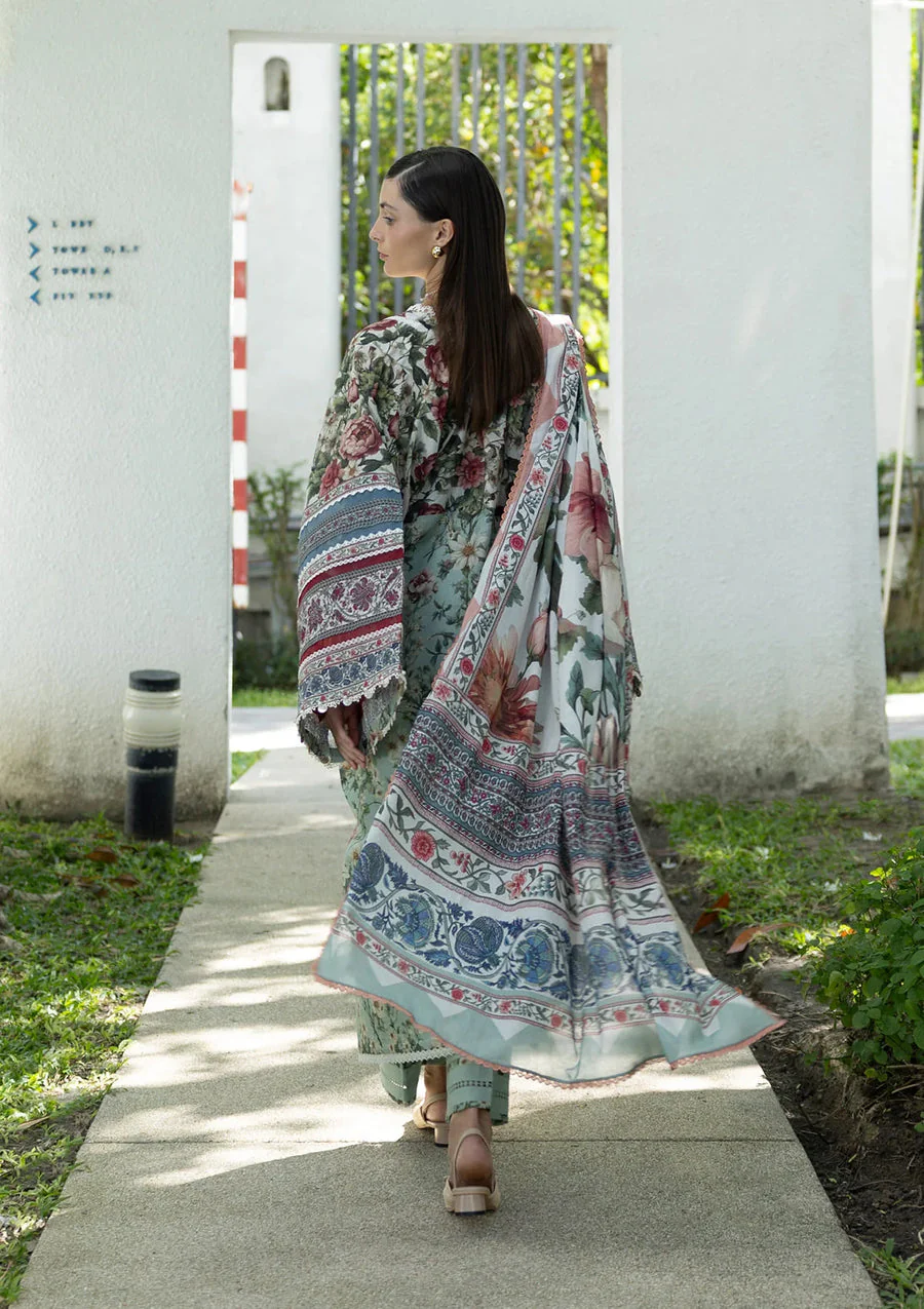 Elaf Premium EPN-6B Opaline Garden Santorini Prints 2026 - Image 2