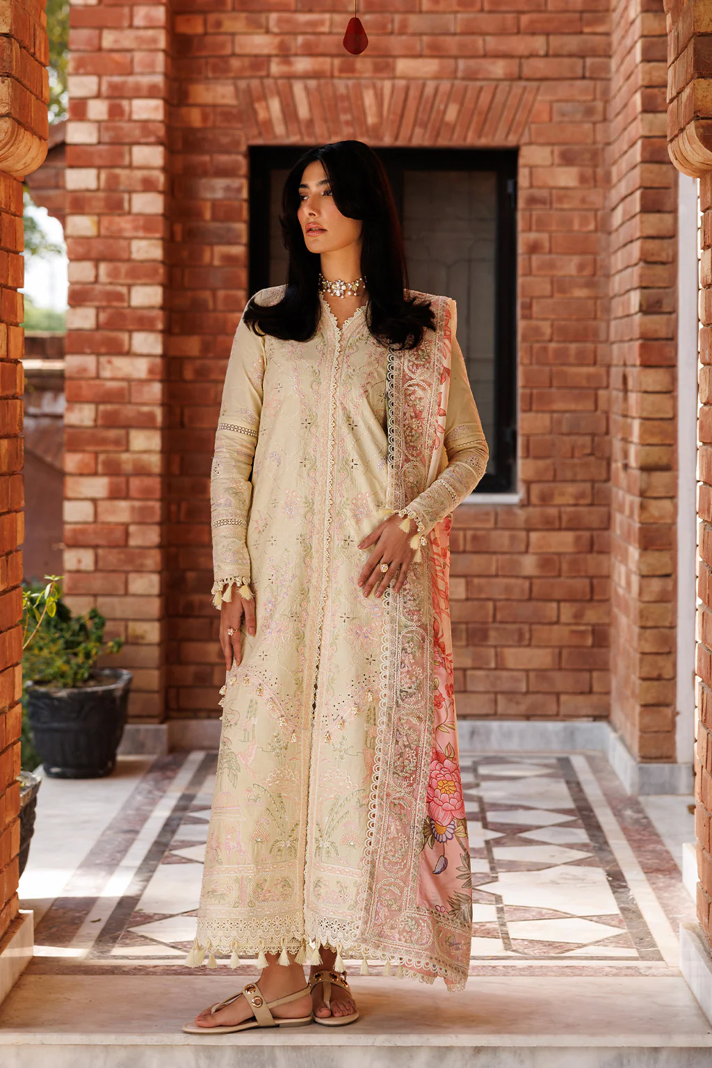 Emaan Adeel Blossom Bliss Mirabelle Festive Luxury Lawn 2026