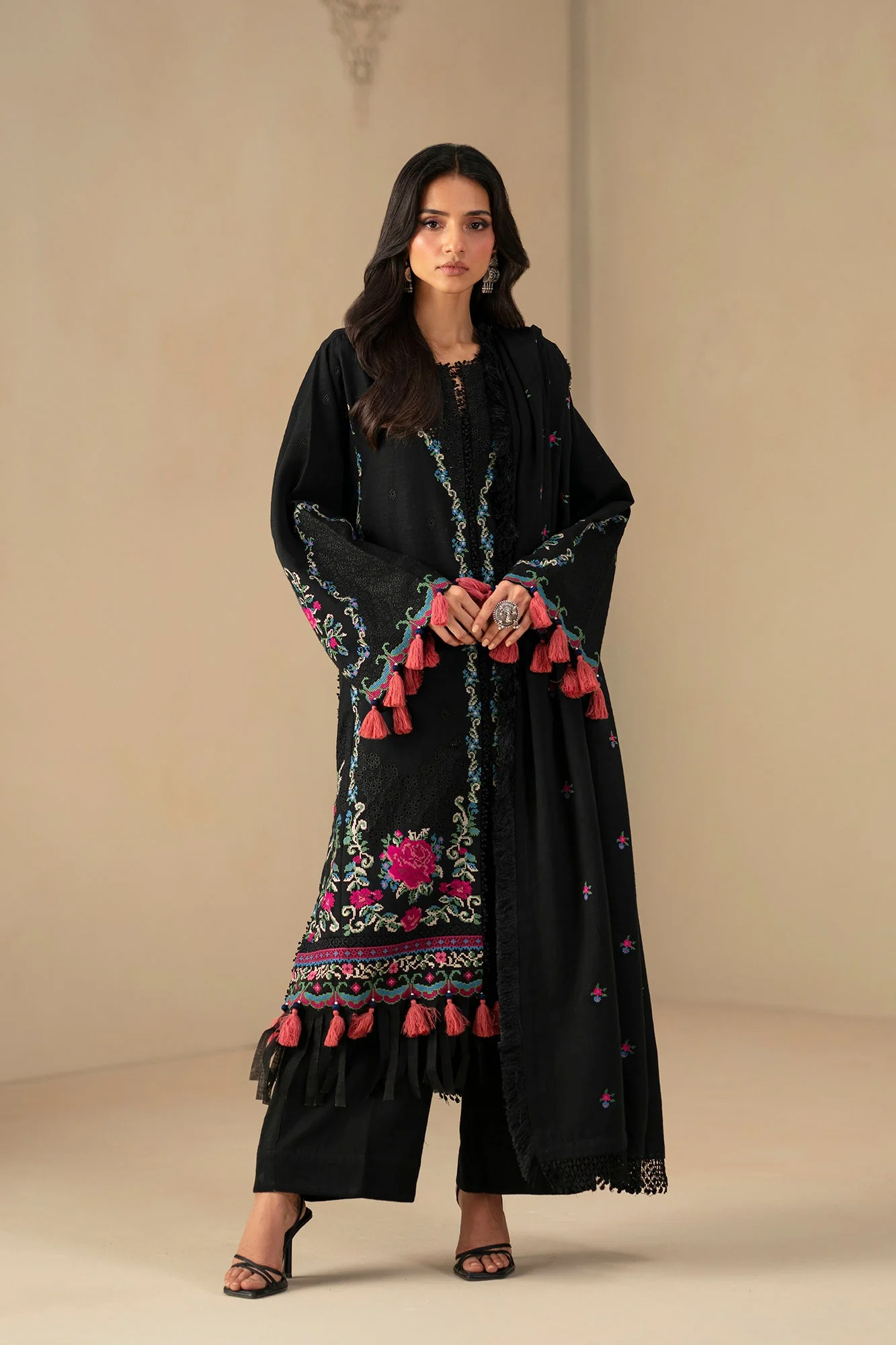 Ethnic E0787-203-902 Rozana Winter Collection 2025