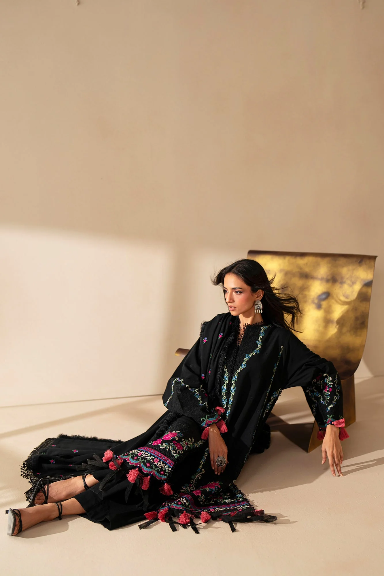 Ethnic E0787-203-902 Rozana Winter Collection 2025 - Image 2