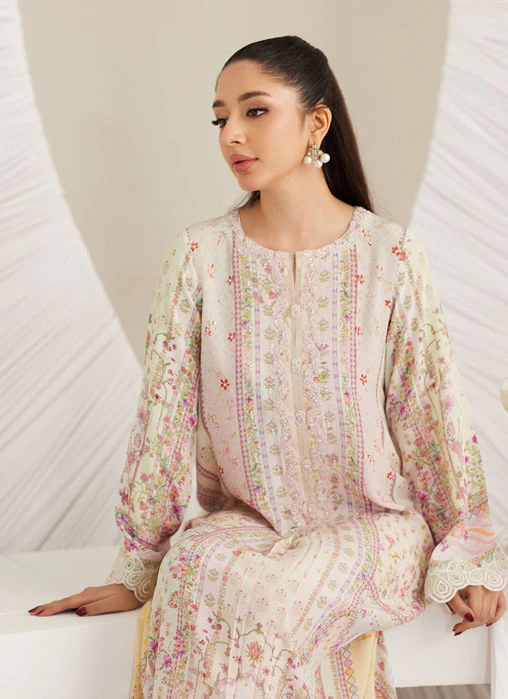 Farah Talib Aziz Carlina Crepe Kaftan Lea Eid Prets 2025 - Image 2