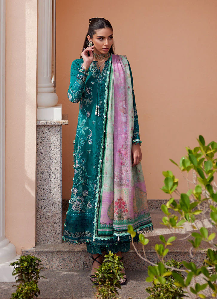 Farah Talib Aziz Eileen Emerald WES Luxury Lawn 2025