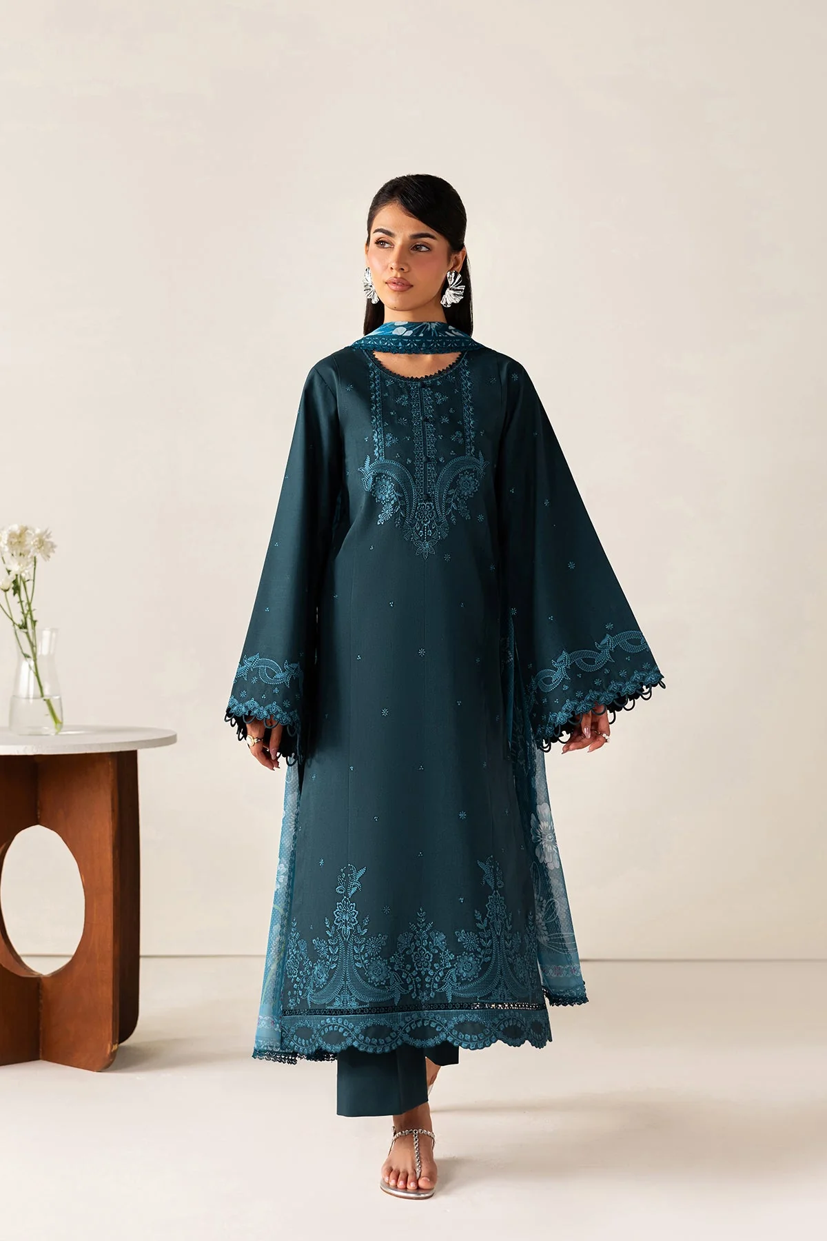 Farasha Midnight Teal Summer Melody 2026