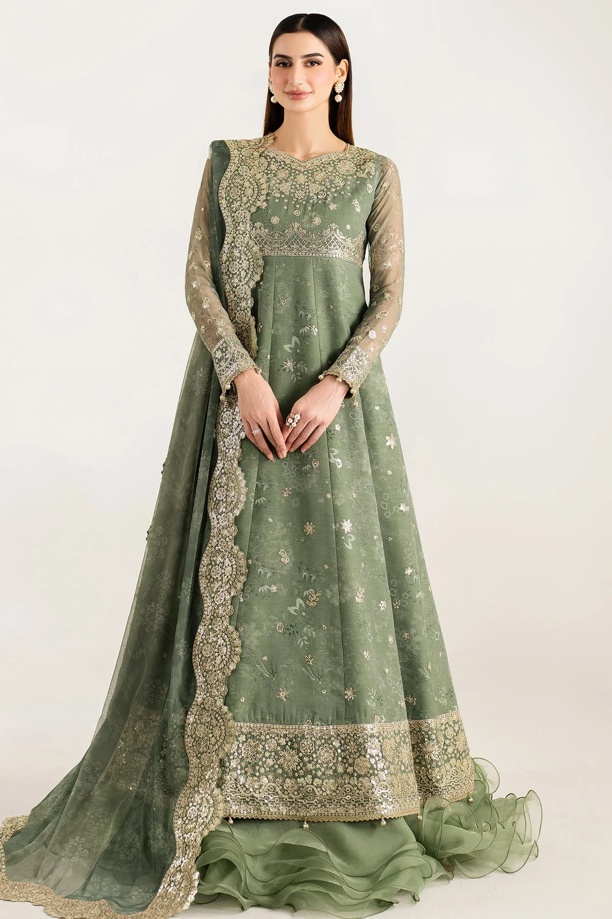 Farasha Olive Aura Fiorella Formals 2025