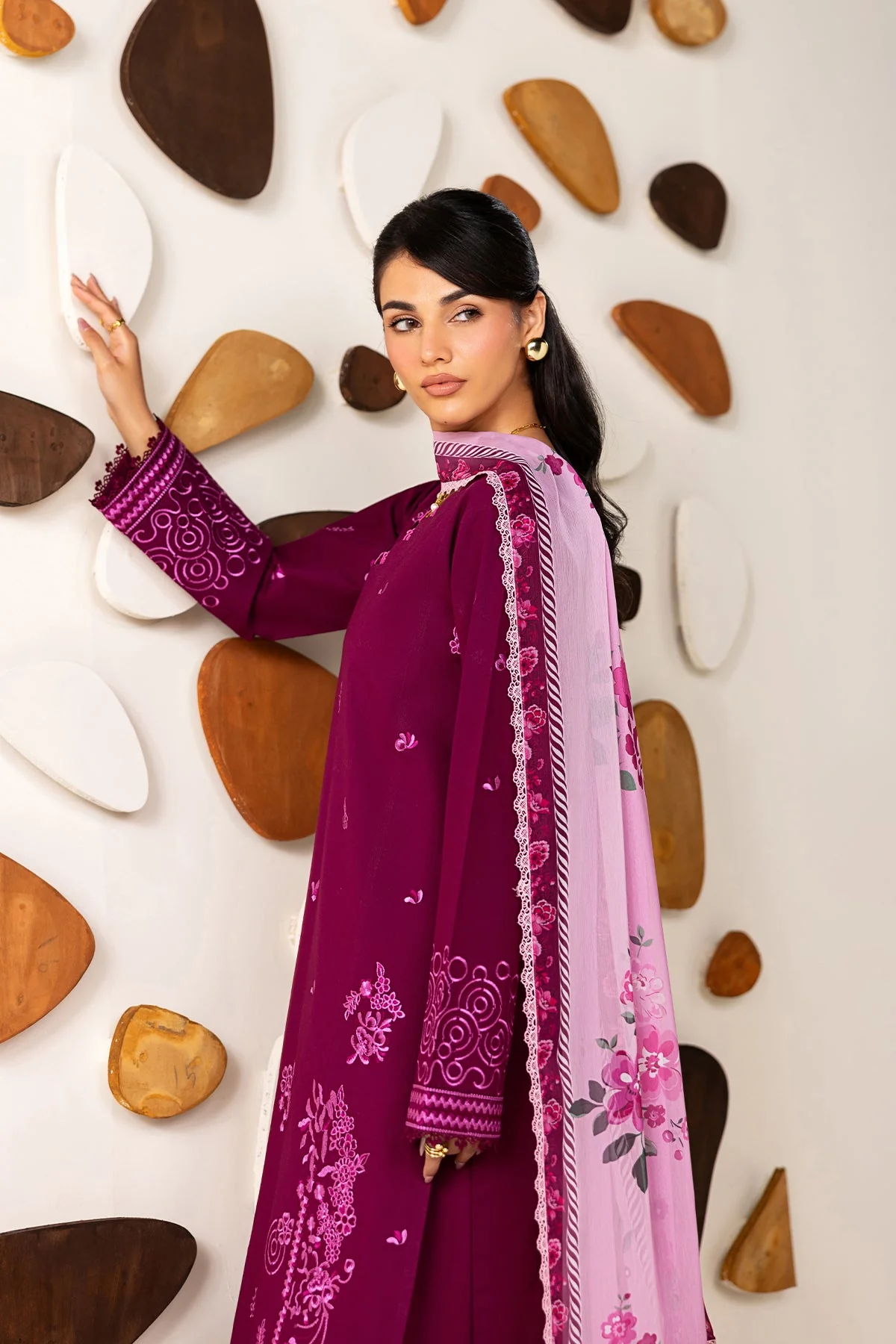 Farasha Plum Grace Summer Melody 2026 - Image 2