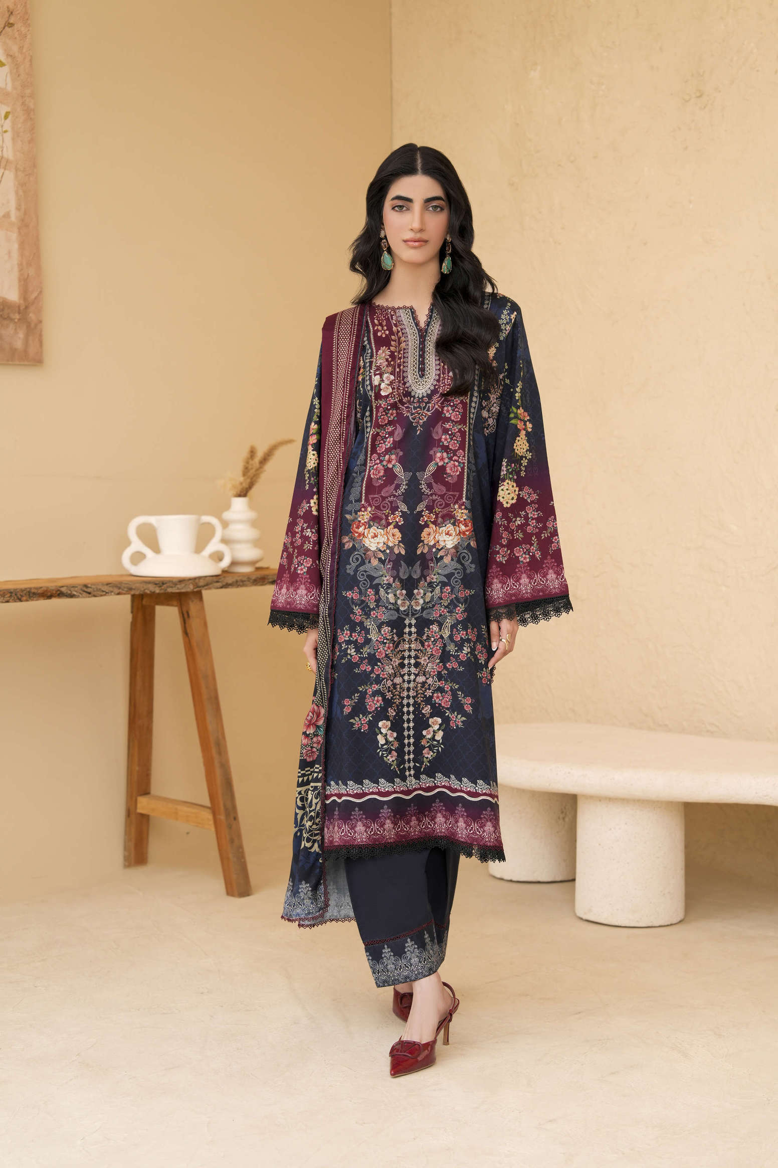 Firdous Resham Lumen - D940  Lumen Linen 0