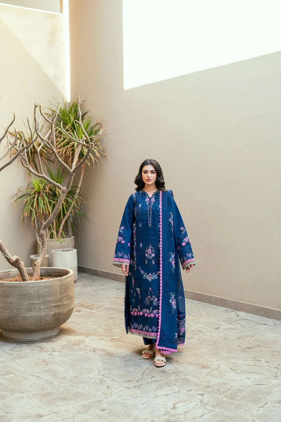 Florent FL-4A Eid Luxury Lawn 2025