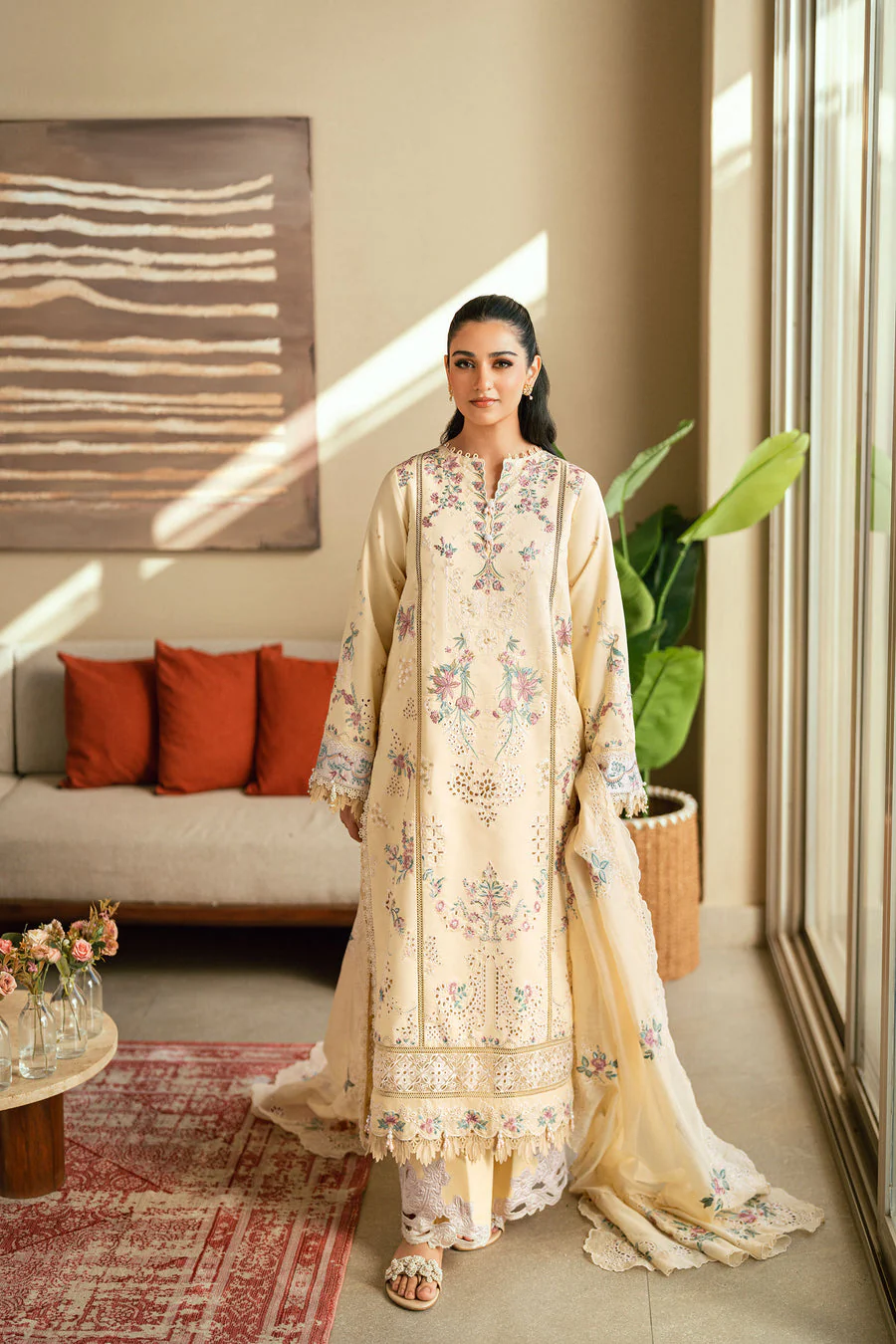 Florent FL-5B Eid Luxury Lawn 2025