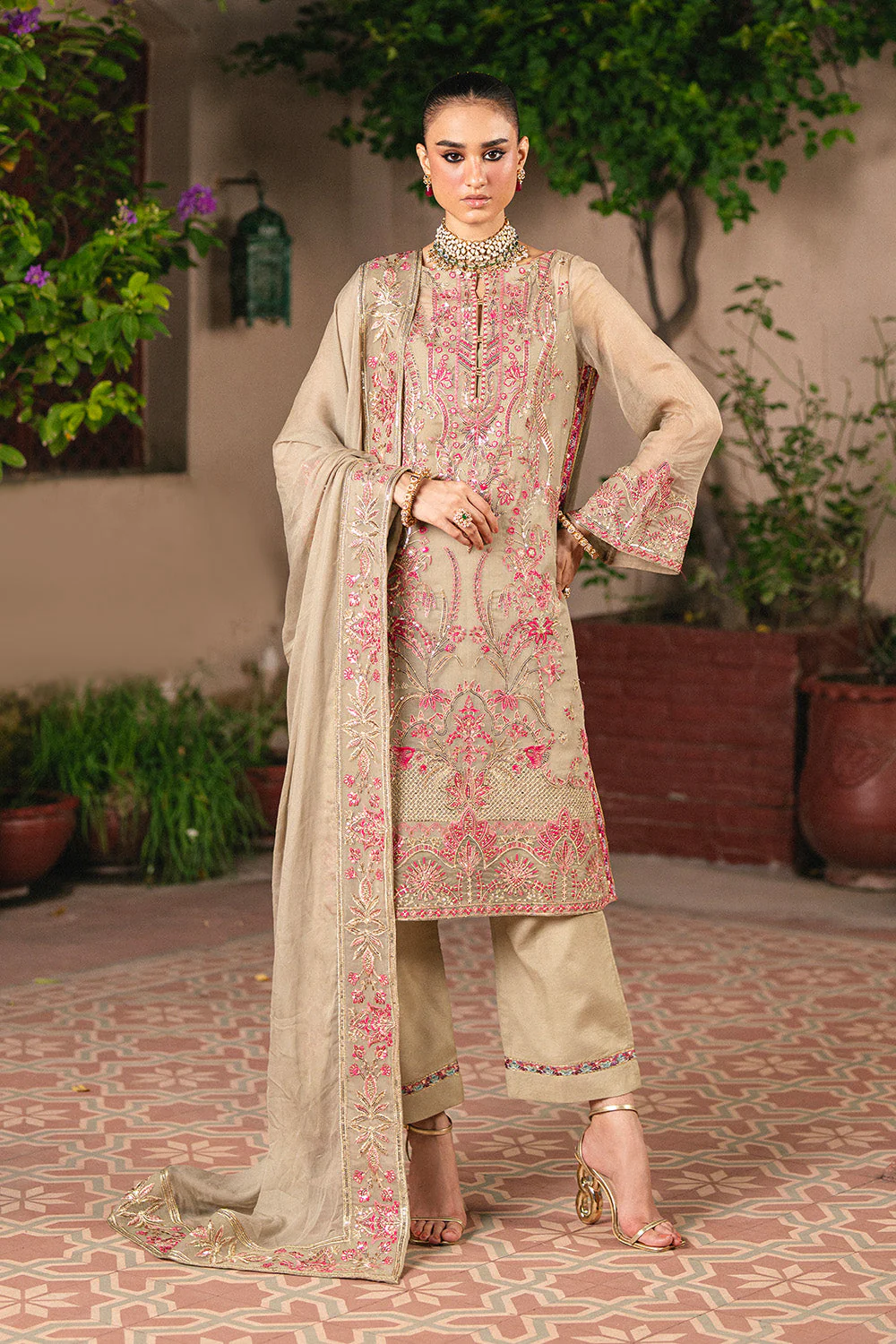 Freesia Gandharika - FSU5643 Amel Luxury Chiffon Collection 2025