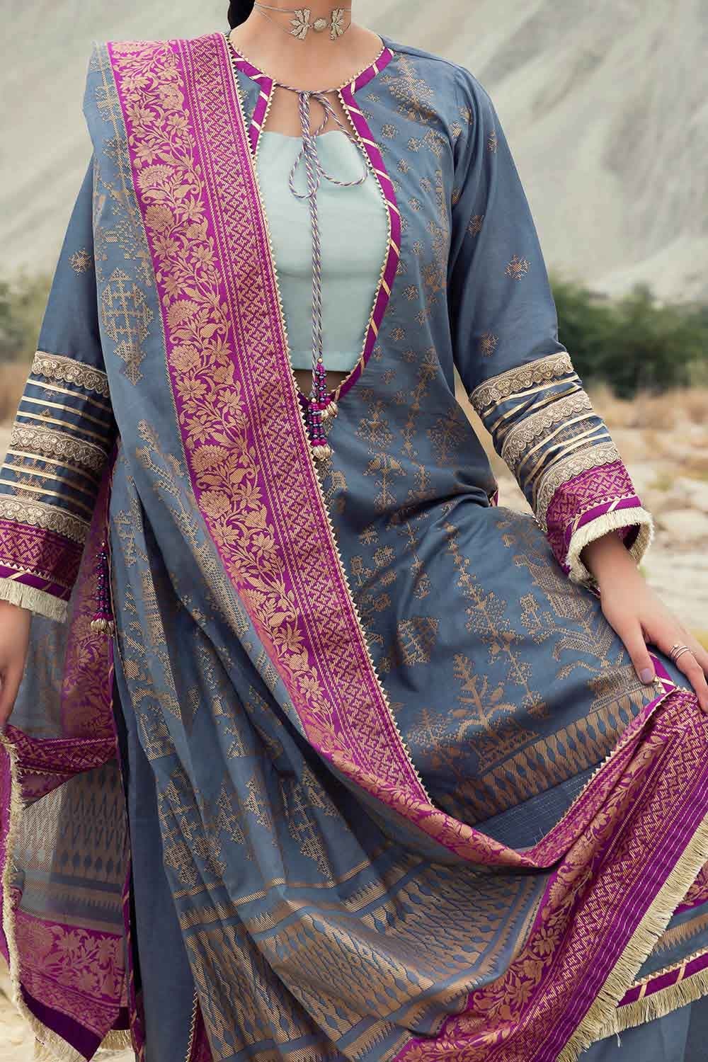 Gul Ahmed CL-52119-A Banarsi 0 - Image 2