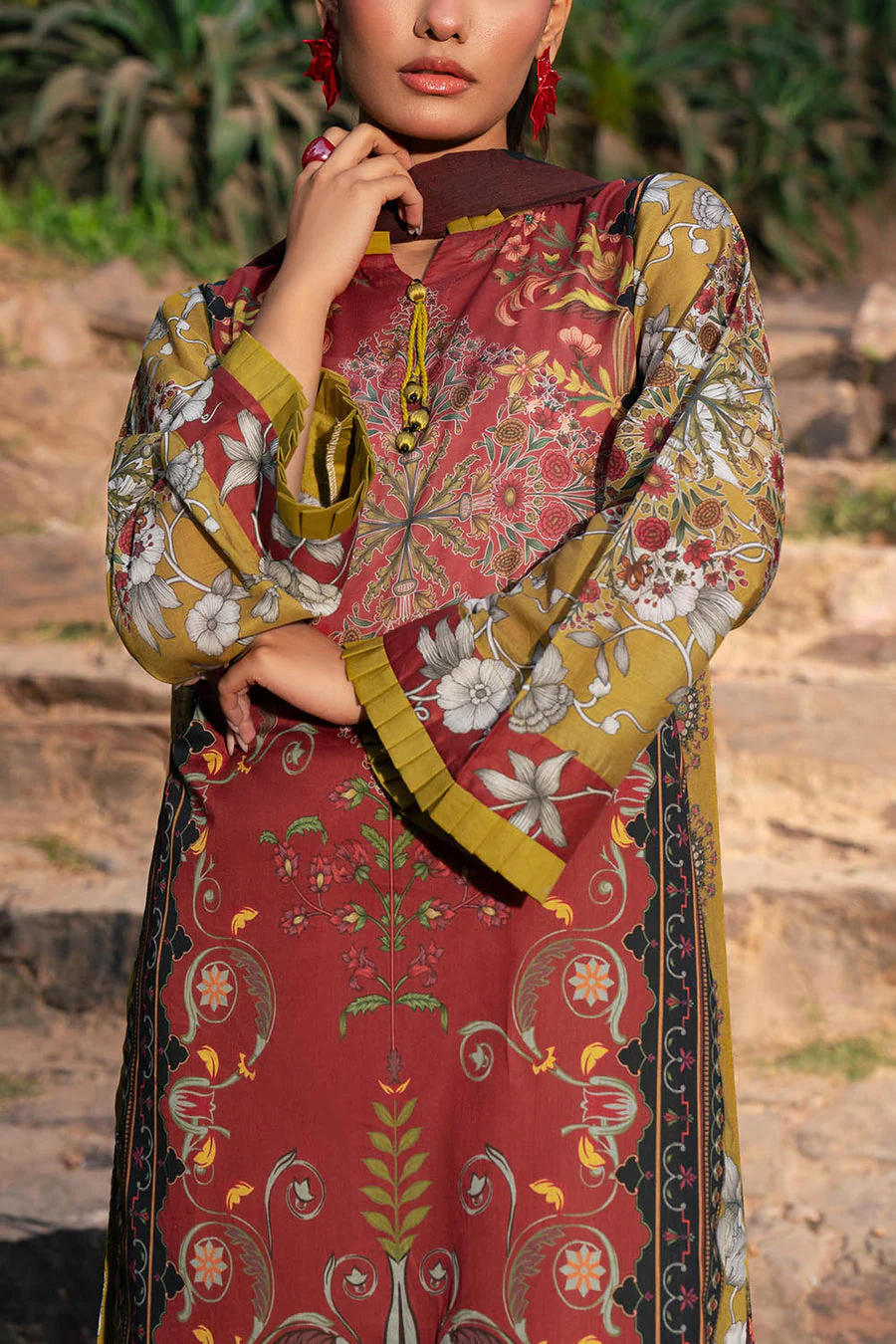 Gul Ahmed SD-52207 Lawn Speical 2026 - Image 2