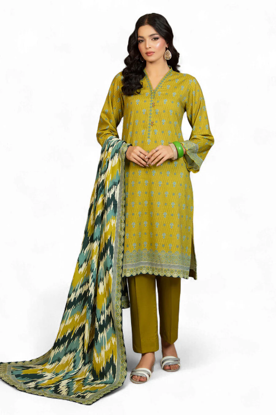 Gul Ahmed WNS-52056 Gul Mohar Winter Edit 2025
