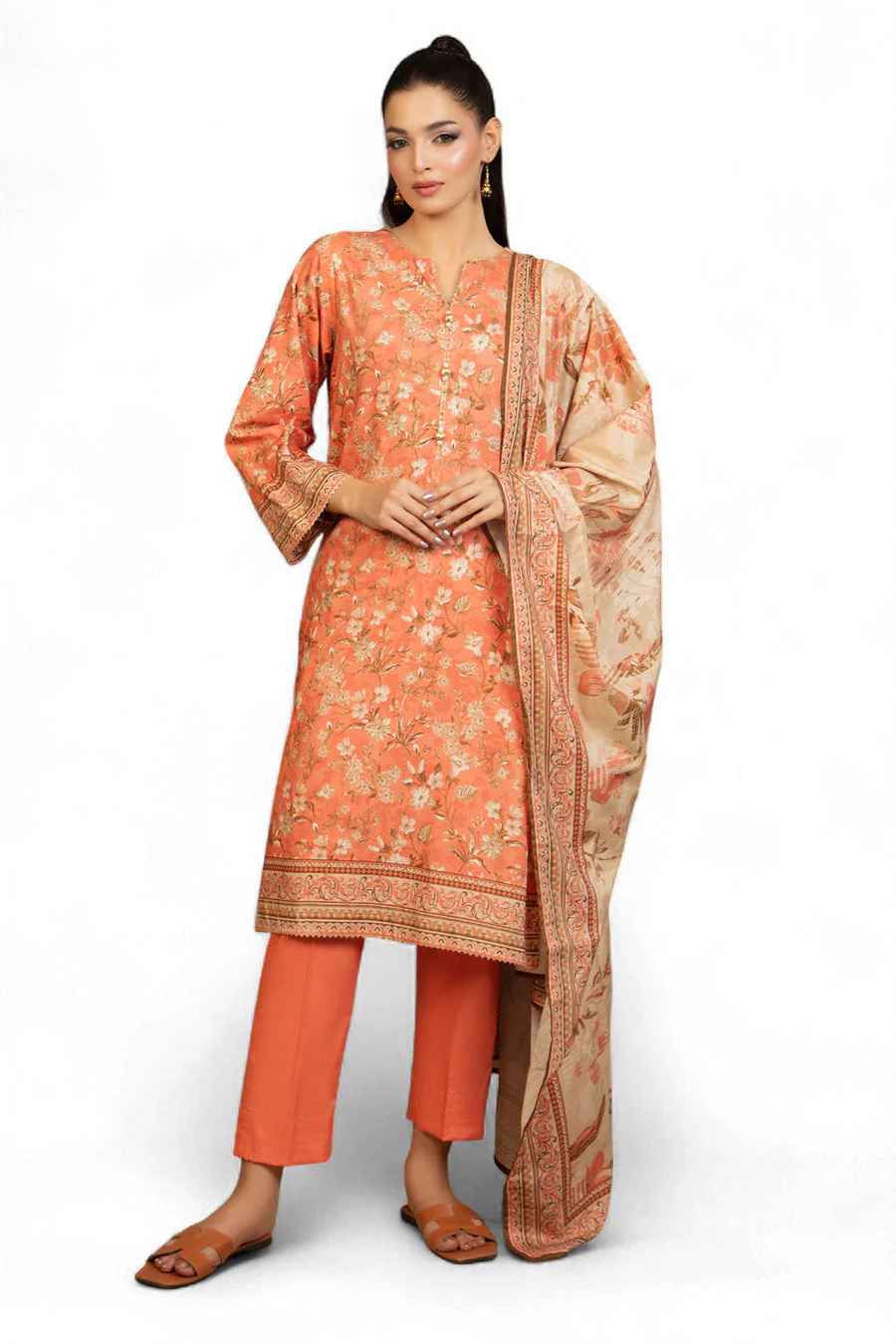Gul Ahmed WNS-52057 Gul Mohar Winter Edit 2025