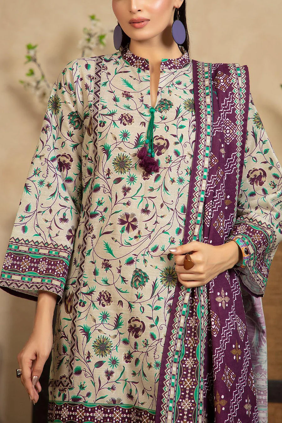 Gul Ahmed WNS-52067 Winter Ridham 2025 - Image 2