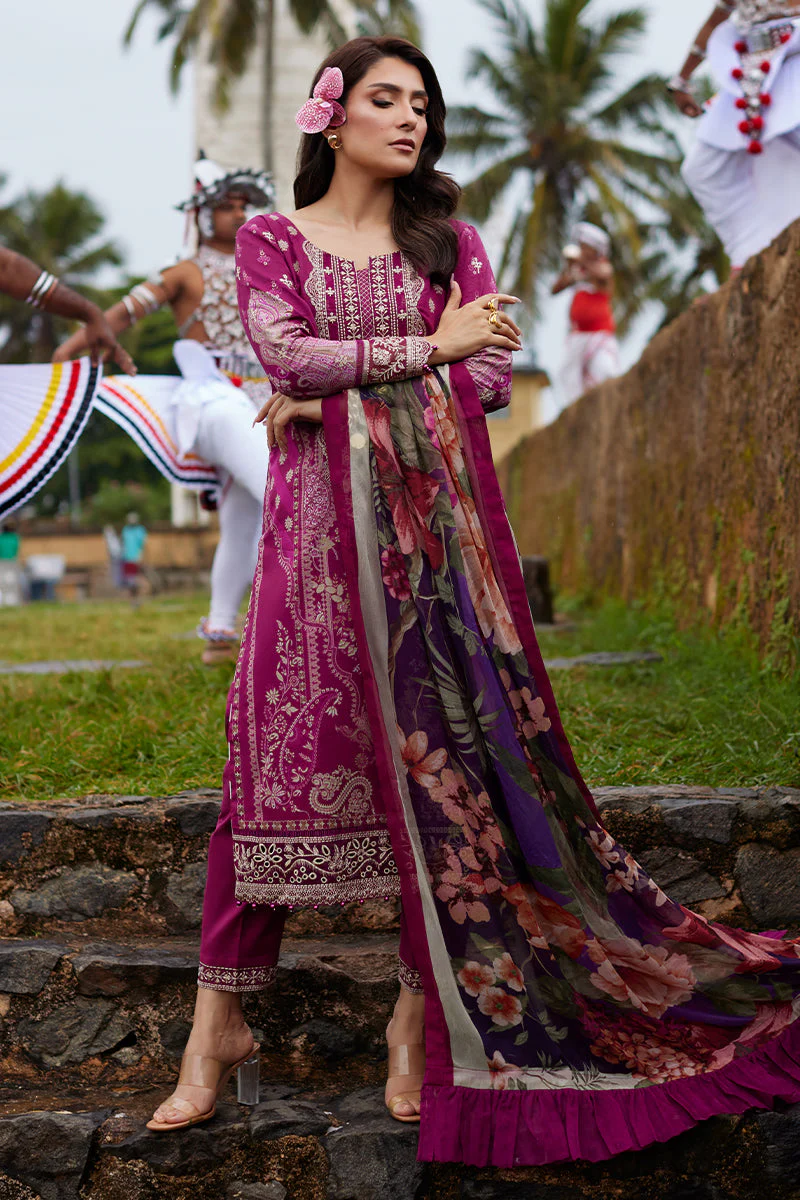 Gulaal Aria Saffira Lawn 2025 - Image 2