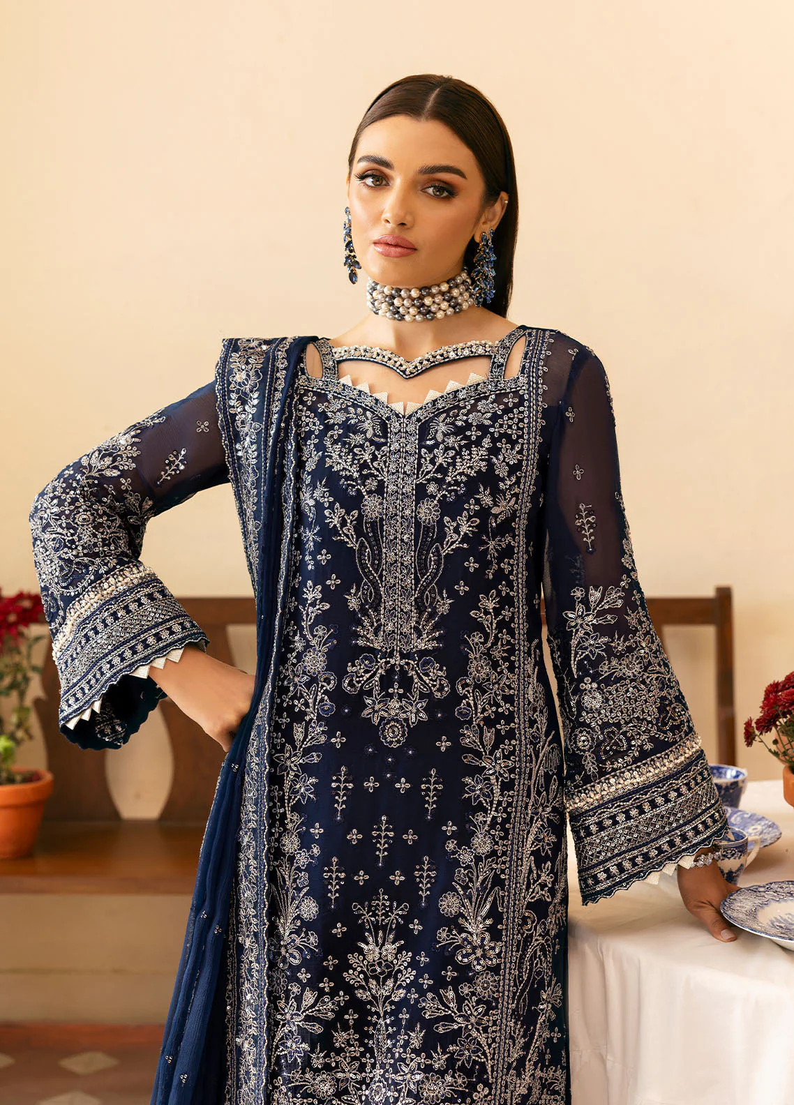 Gulaal Arista Reverie Embroidered Chiffon 2025 - Image 2