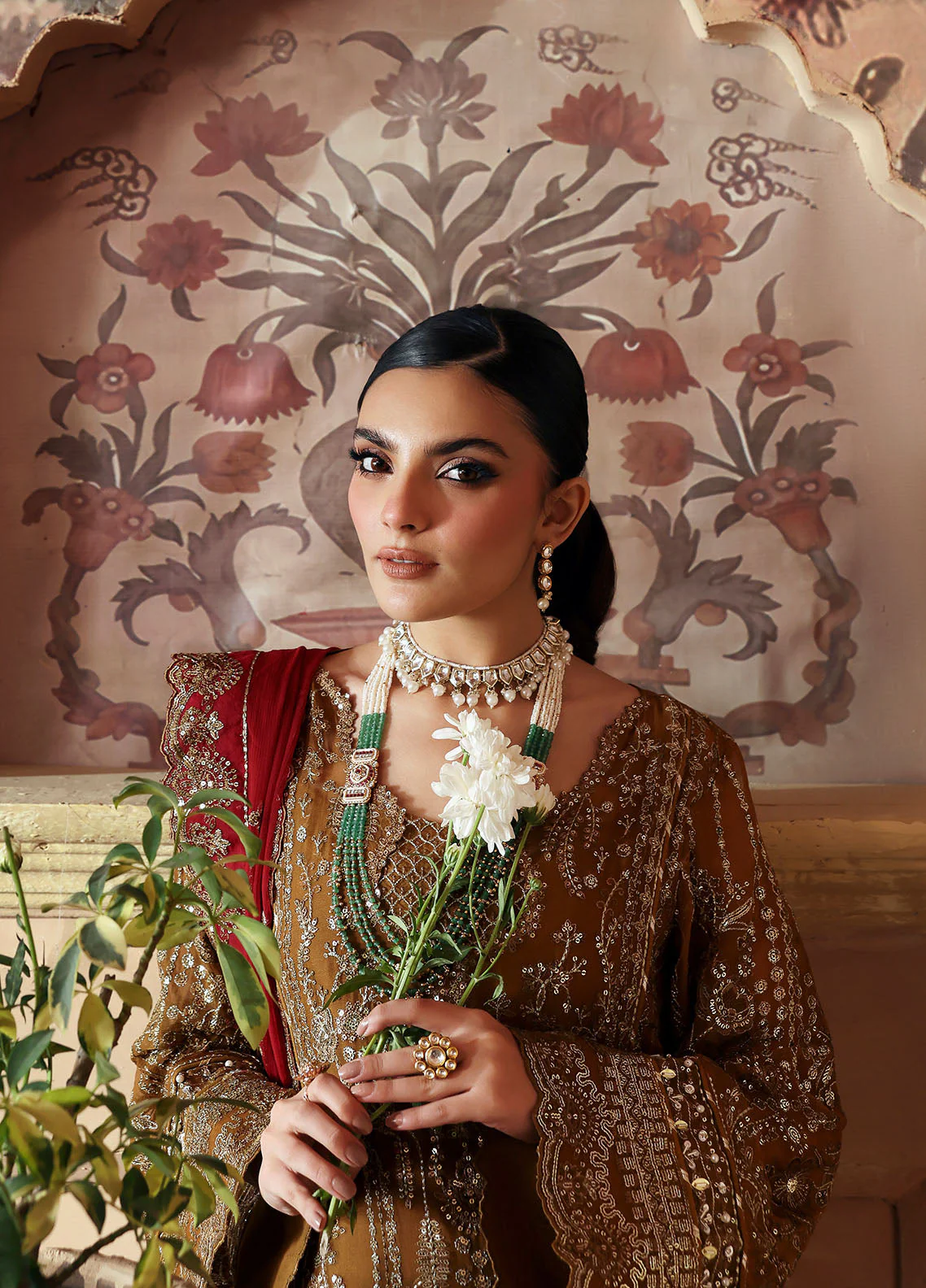 Gulaal Dinara Evayna Embroidered Chiffon 2025 - Image 2