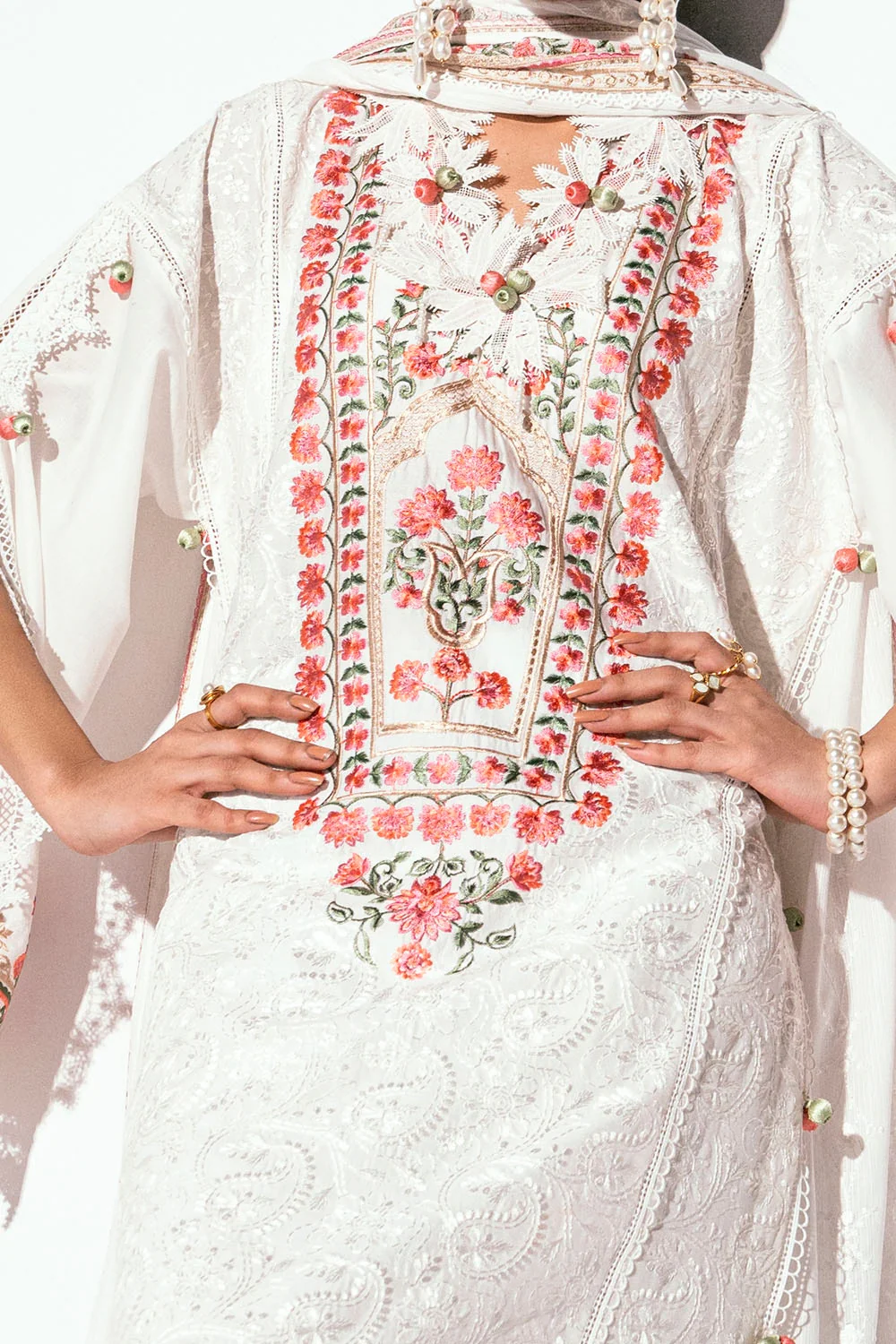 Gulahmed DN-52006 White Festive Collection 0 - Image 2