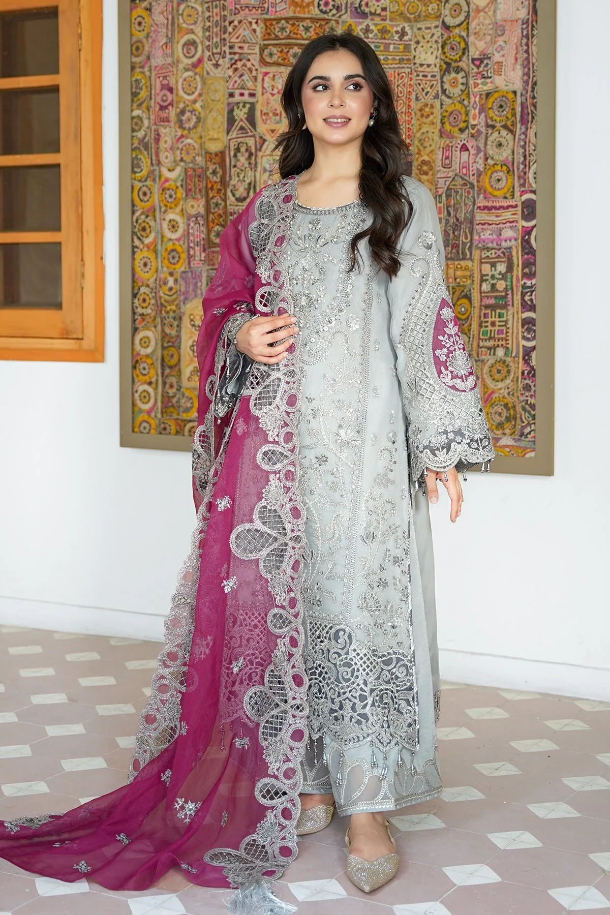 Imrozia Premium I-228 Zareen Meeras Luxury Eid 2025