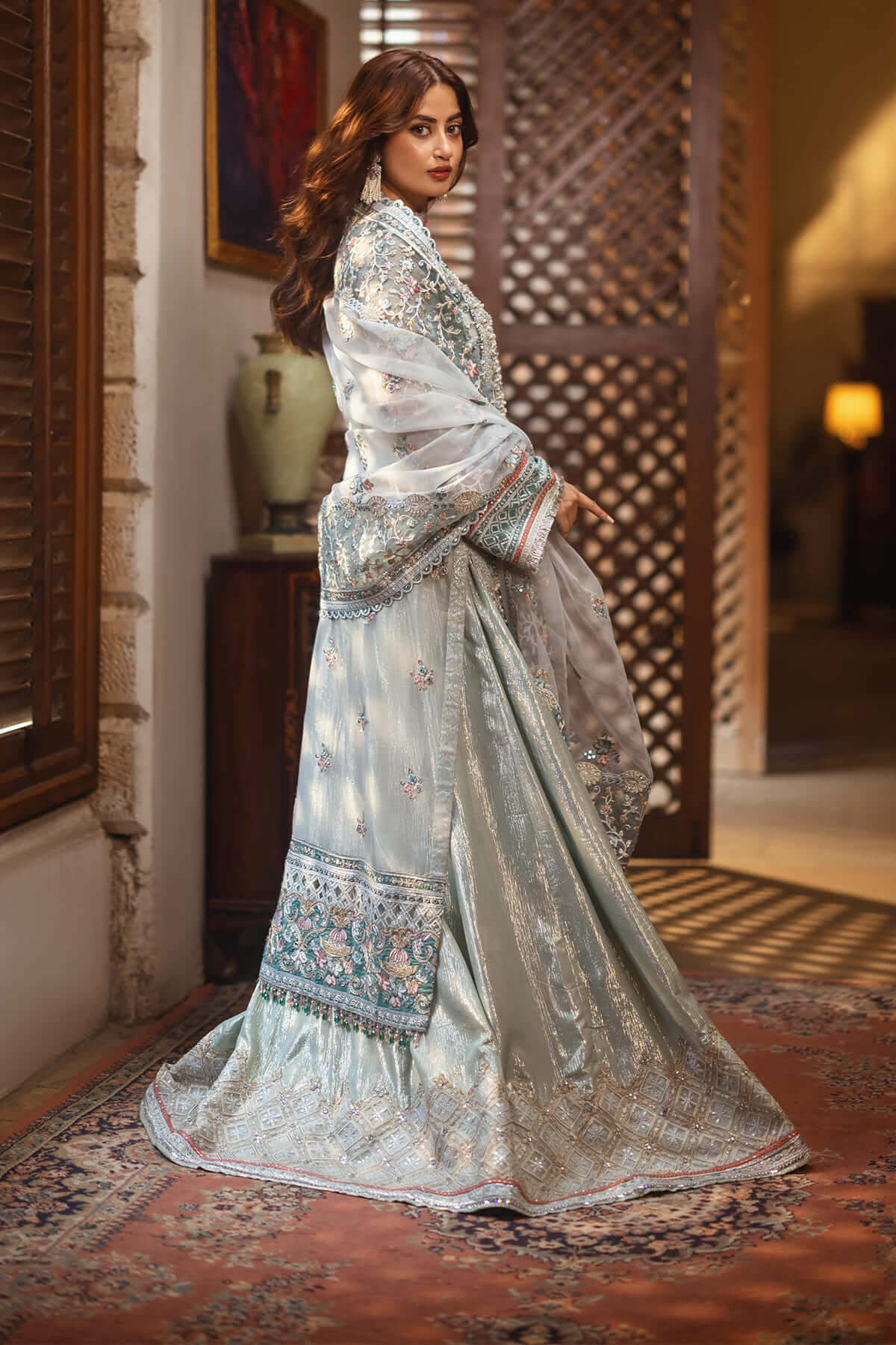 Imrozia Premium SB-25 Inara Sajal Bridal Collection 2025 - Image 2