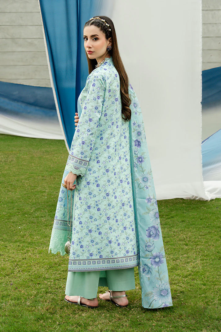 Imrozia SL-139 Powder Azure Dahlia Lawn Vol-03 2026 - Image 2