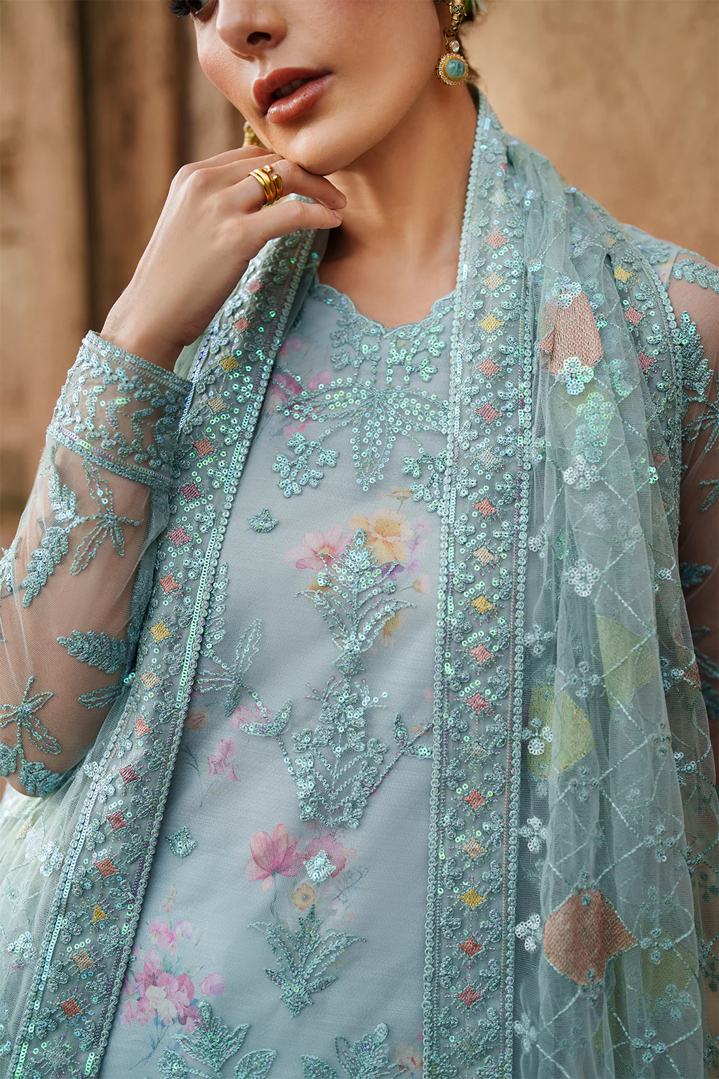 Iznik UE-535 Chinon Chiffon Vol-III 2025 - Image 2