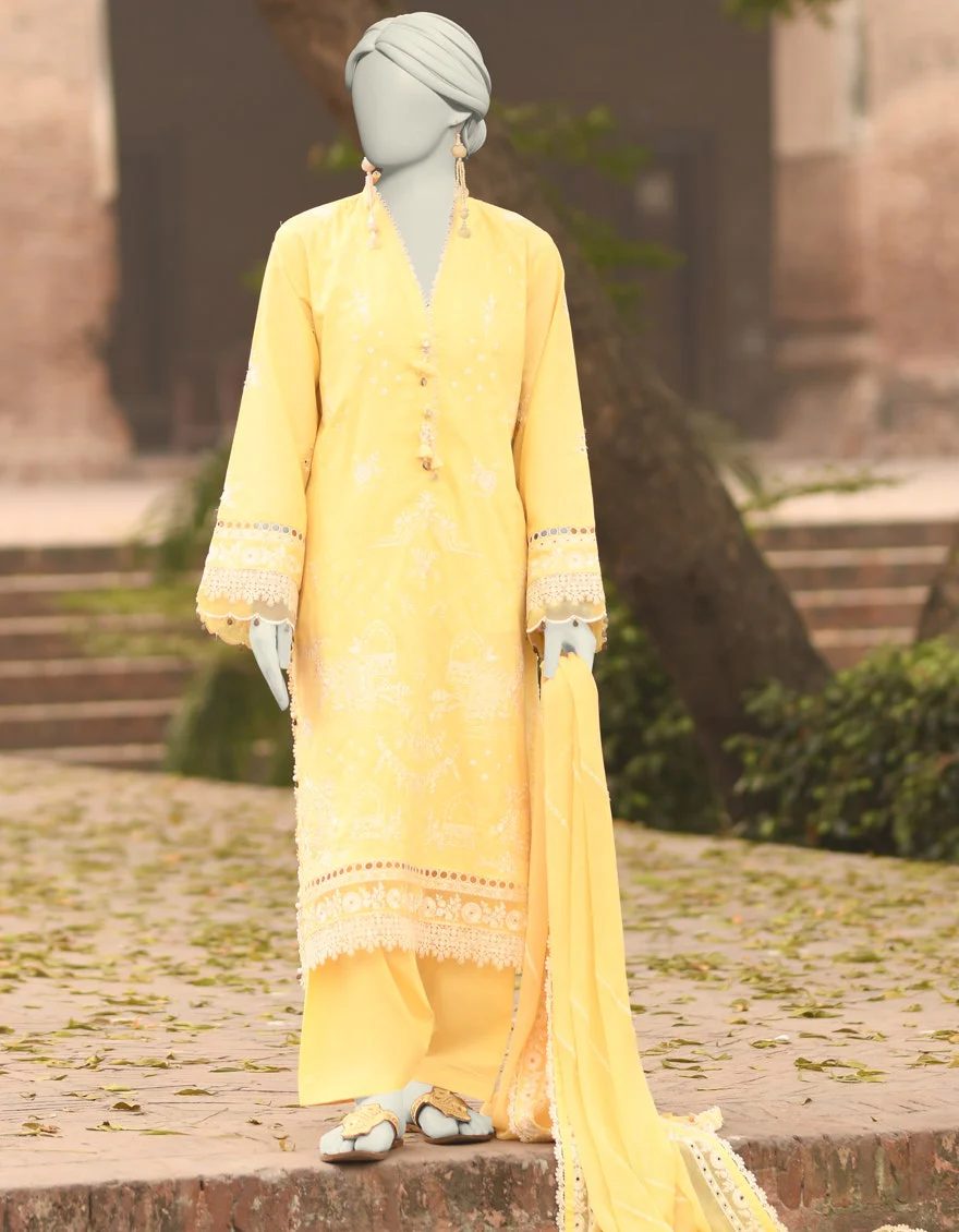 Junaid Jamshaid DATA-ITEM-PAGE="3"> Yellow Lawn Schiffli 3pc Jlawn S 25 3156 Shades Of Summer 2025