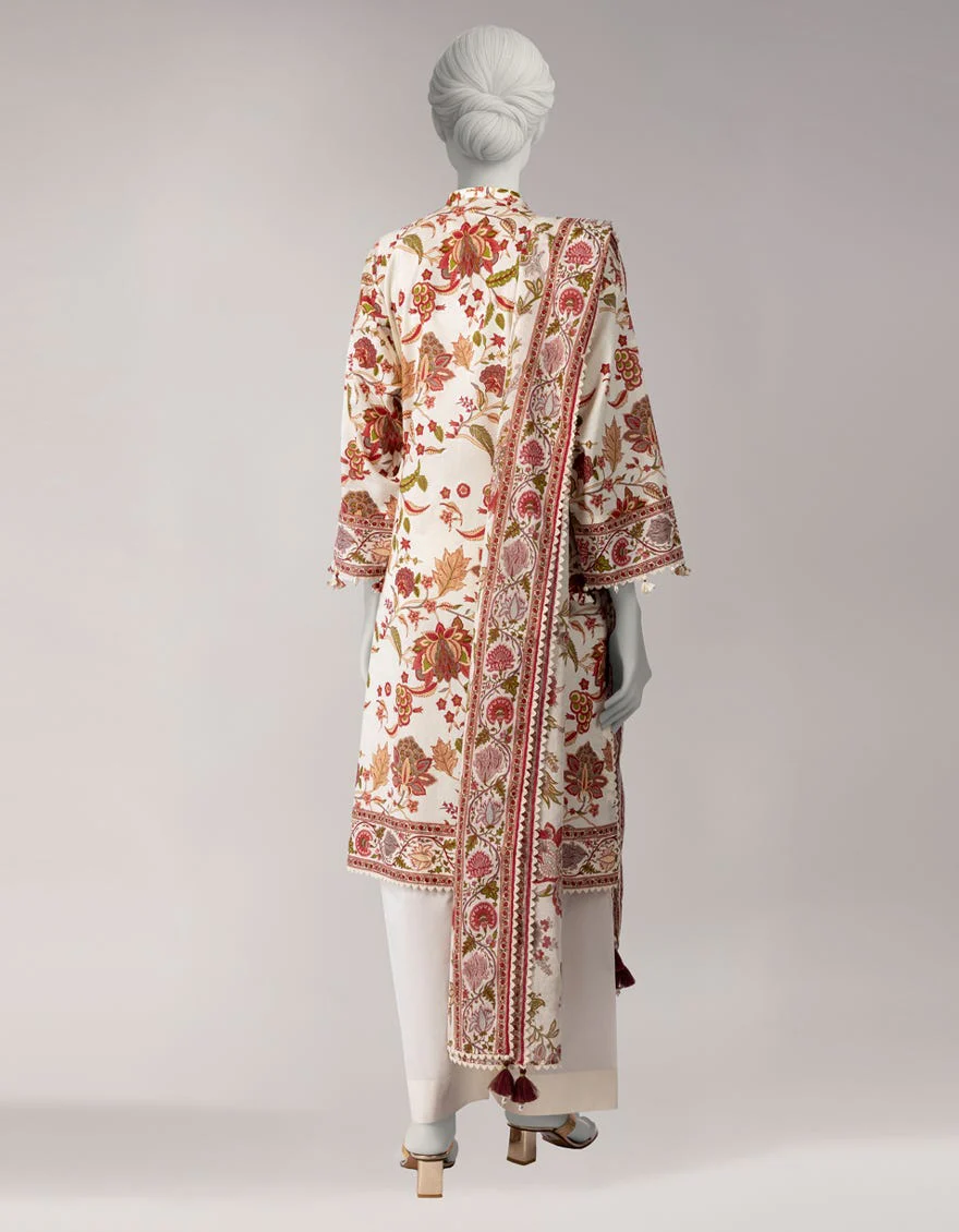 Junaid Jamshaid JLU263672U Off-White Spring Lawn 2026 - Image 2