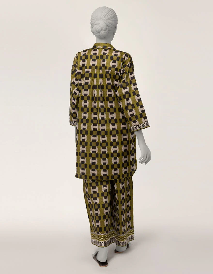 Junaid Jamshaid JST262288S Green Spring Lawn 2026 - Image 2