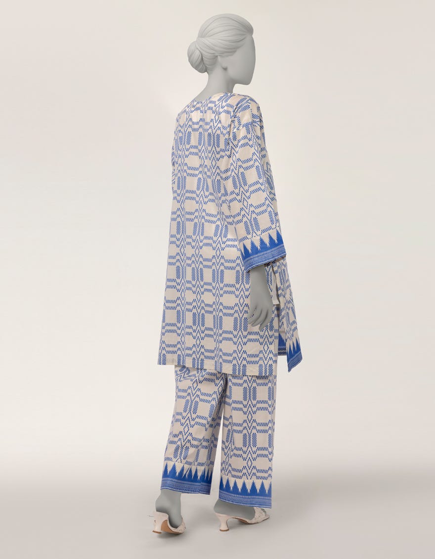Junaid Jamshaid JST262290S Off-White Spring Lawn 2026 - Image 2