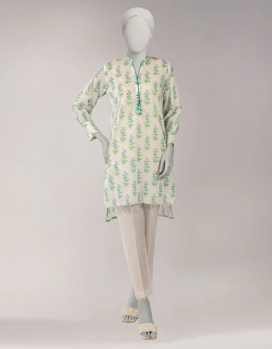 Junaid Jamshaid JSU26951U White Spring Lawn 2026