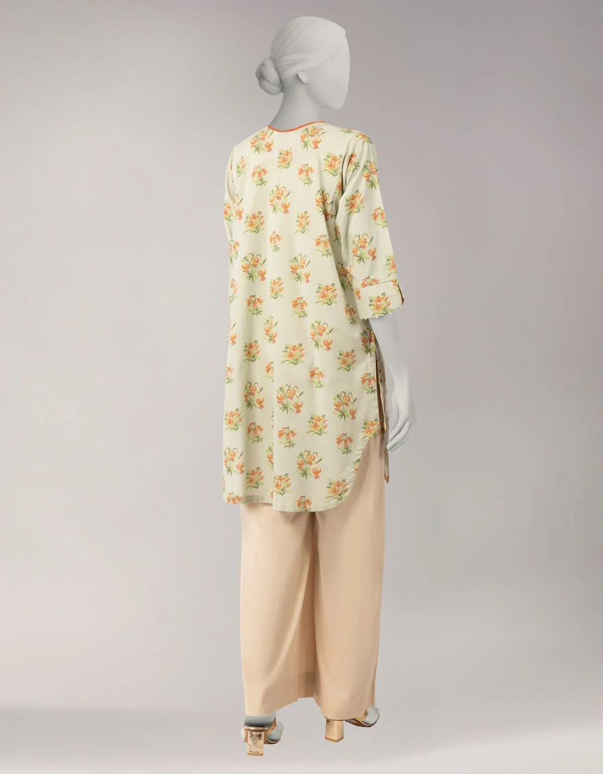 Junaid Jamshaid JSU26956U Green Spring Lawn 2026 - Image 2