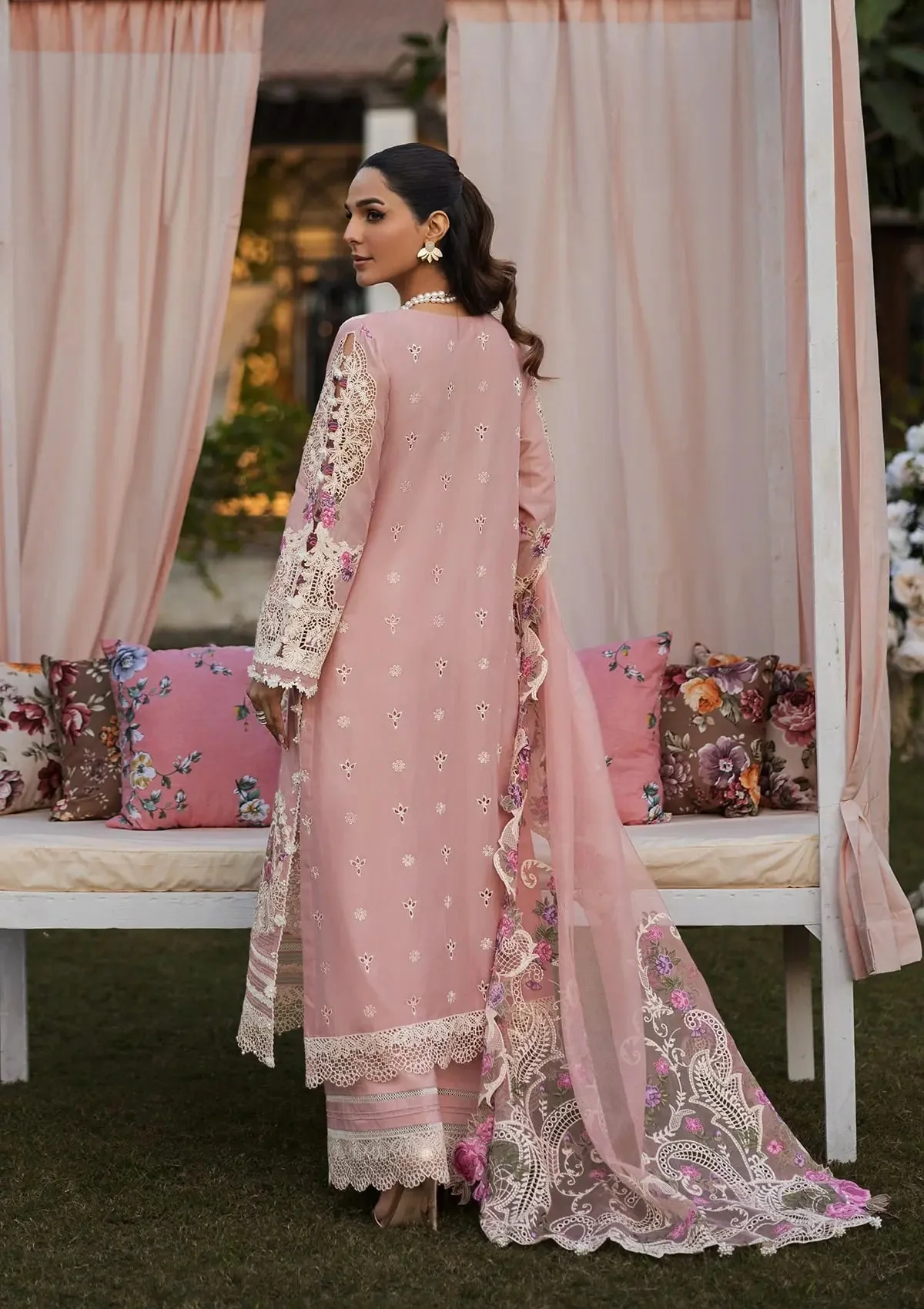 Kahf Premium KLR-09 Bellerose  Luxury Lawn Collection 2025 - Image 2