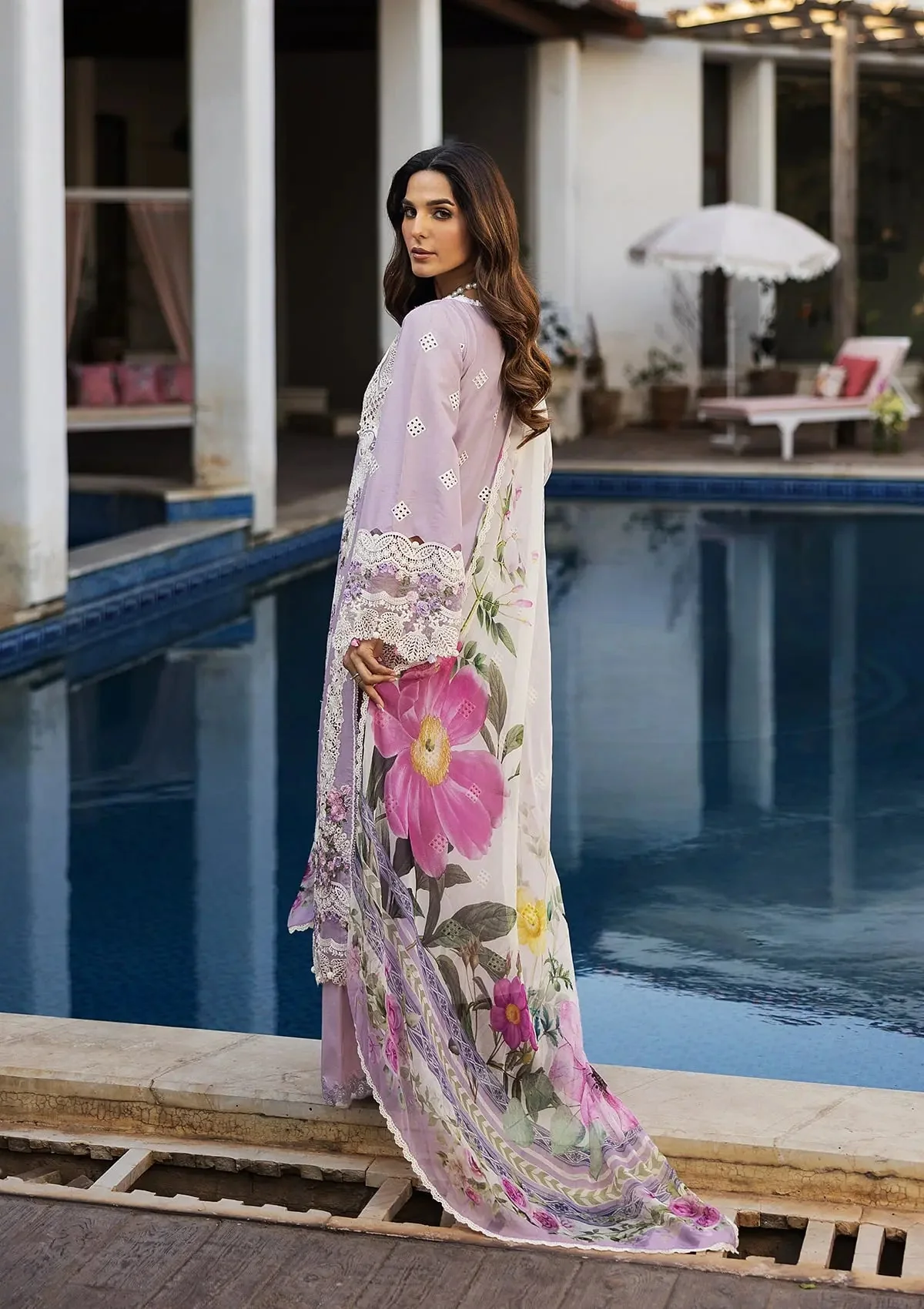 Kahf Premium KLR-11 Bloom Luxury Lawn Collection 2025 - Image 2