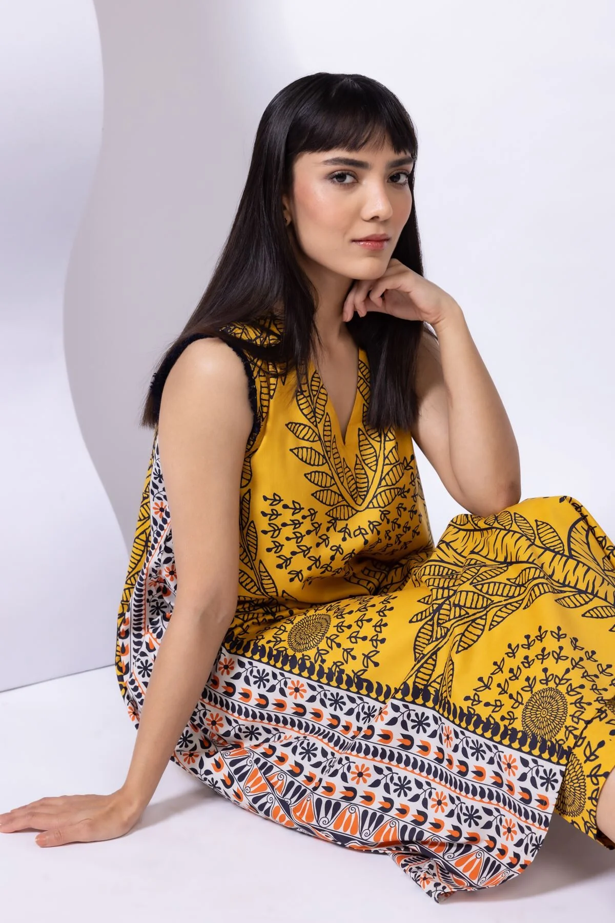 Khaadi 25-01E12-08TA-VG Rooted Rhythm 2025 - Image 2