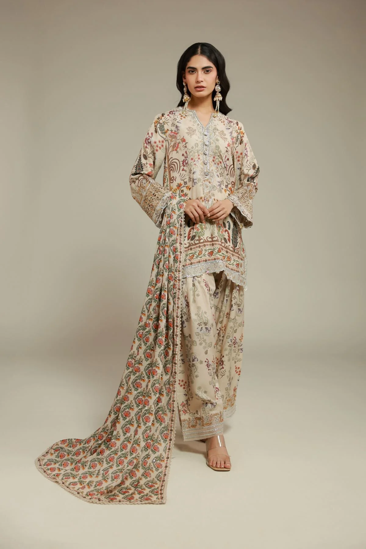 Khaadi 25-11-12S3-09TA Khaas Festive Edit 2025