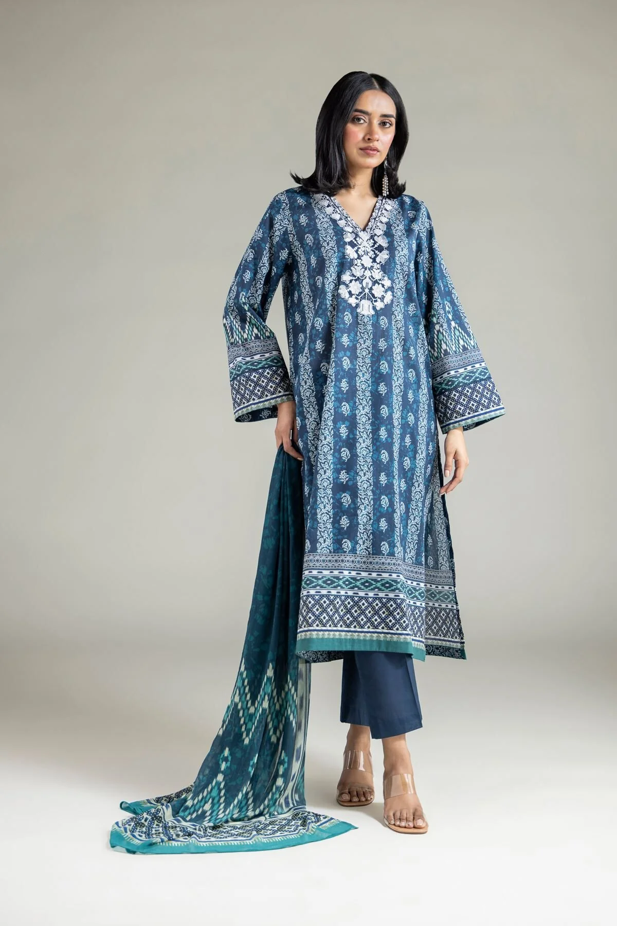 Khaadi A22-26-121FE1 Lawn Collection 2026